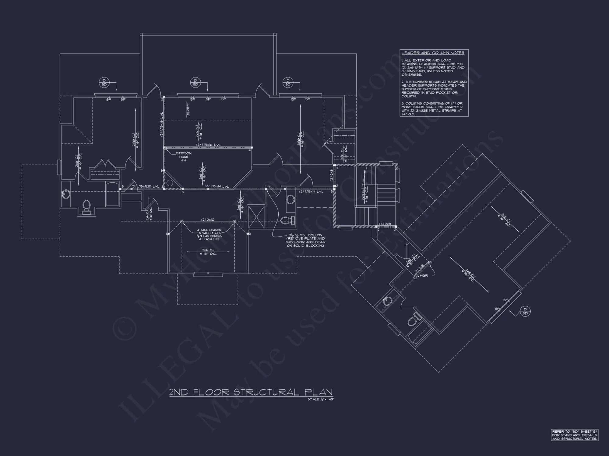 Expansive house Plan with 6 Baths, CAD Designs & Features