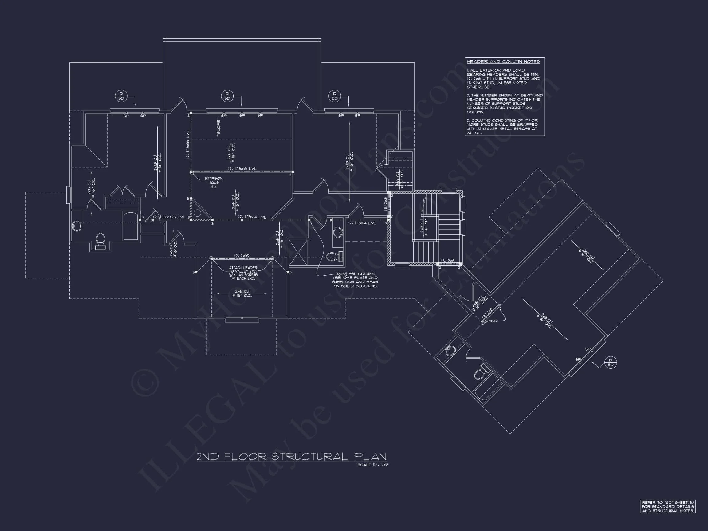 Expansive house Plan with 6 Baths, CAD Designs & Features