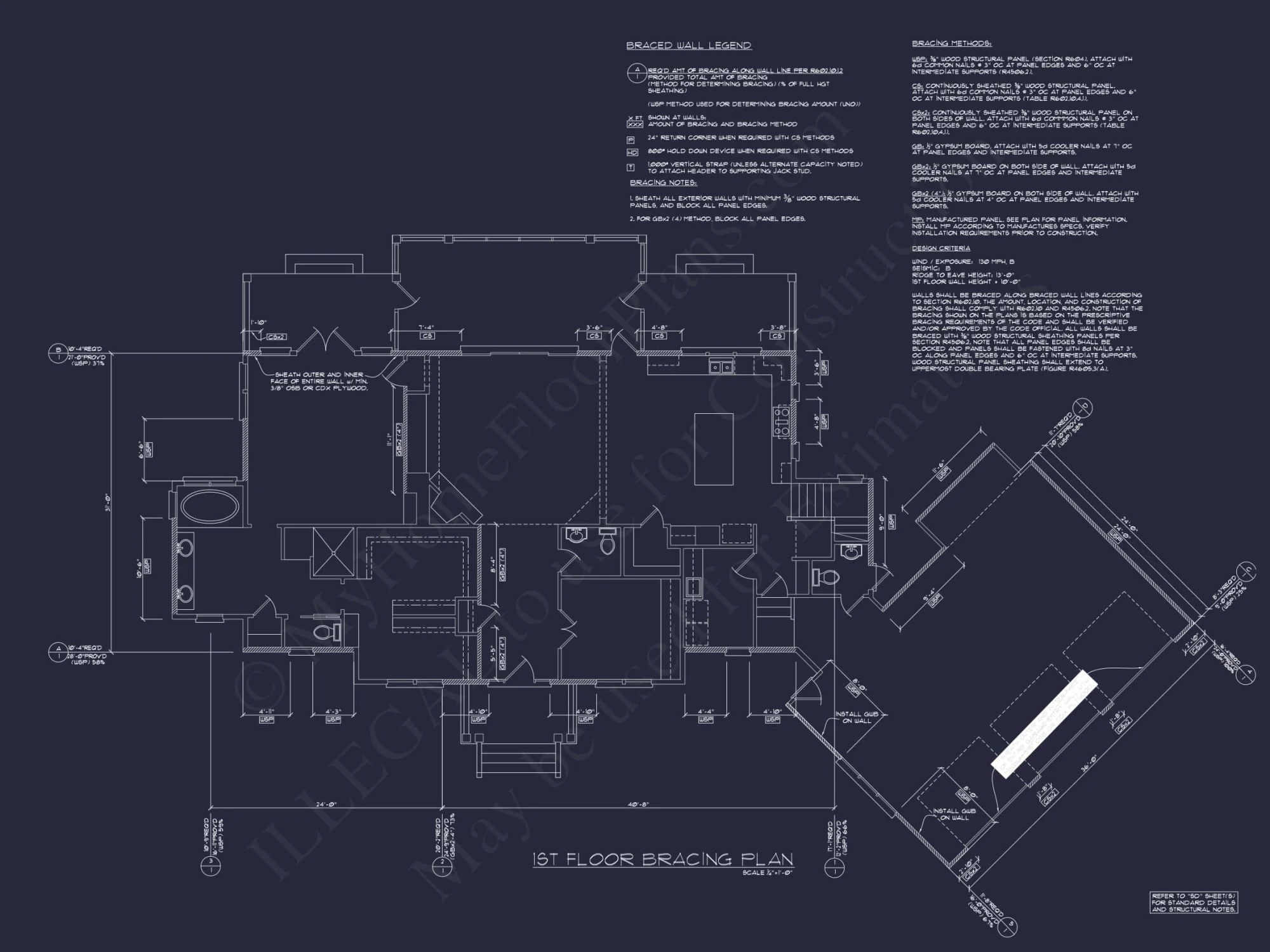 Expansive house Plan with 6 Baths, CAD Designs & Features
