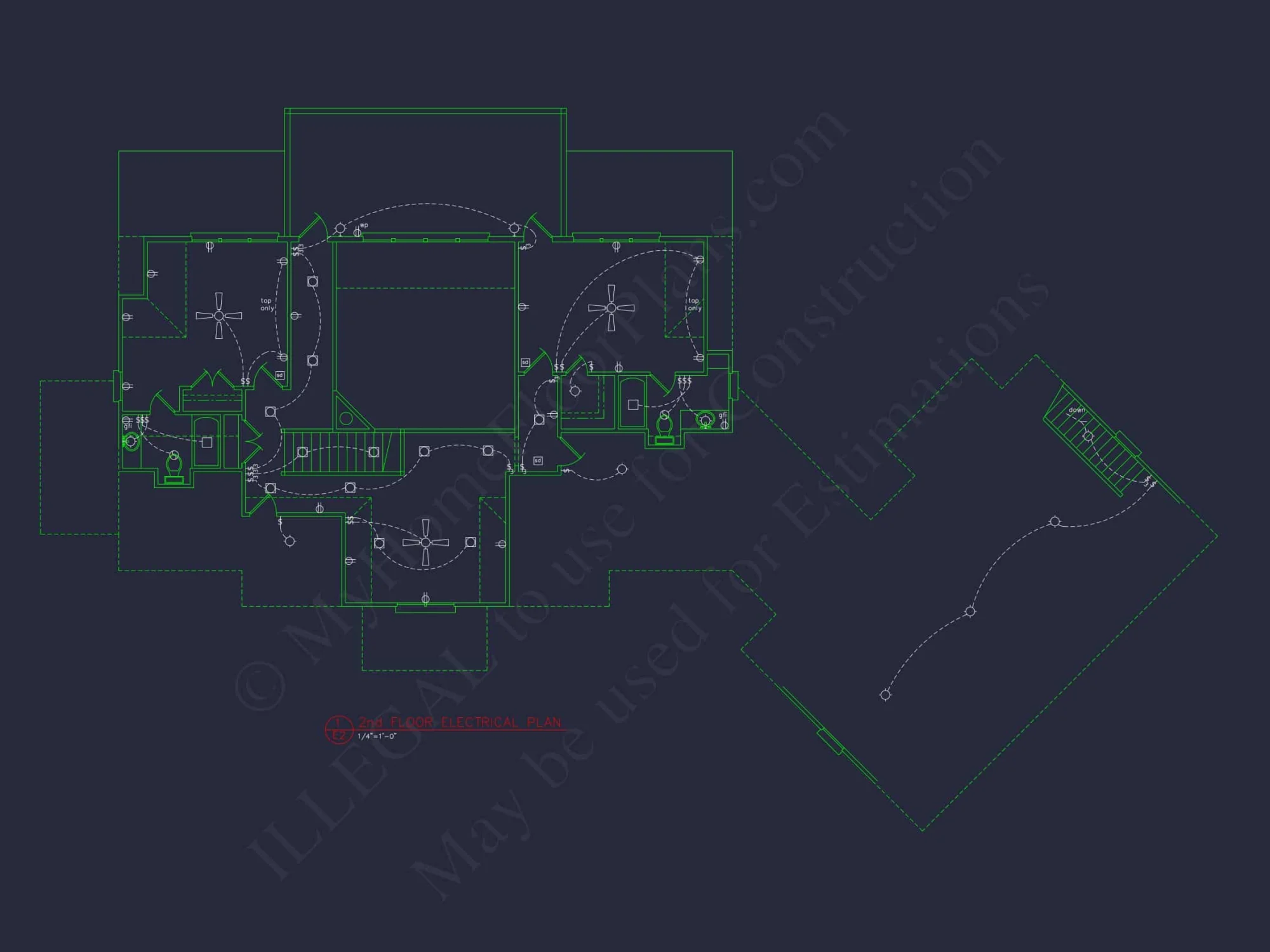 Expansive house Plan with 6 Baths, CAD Designs & Features