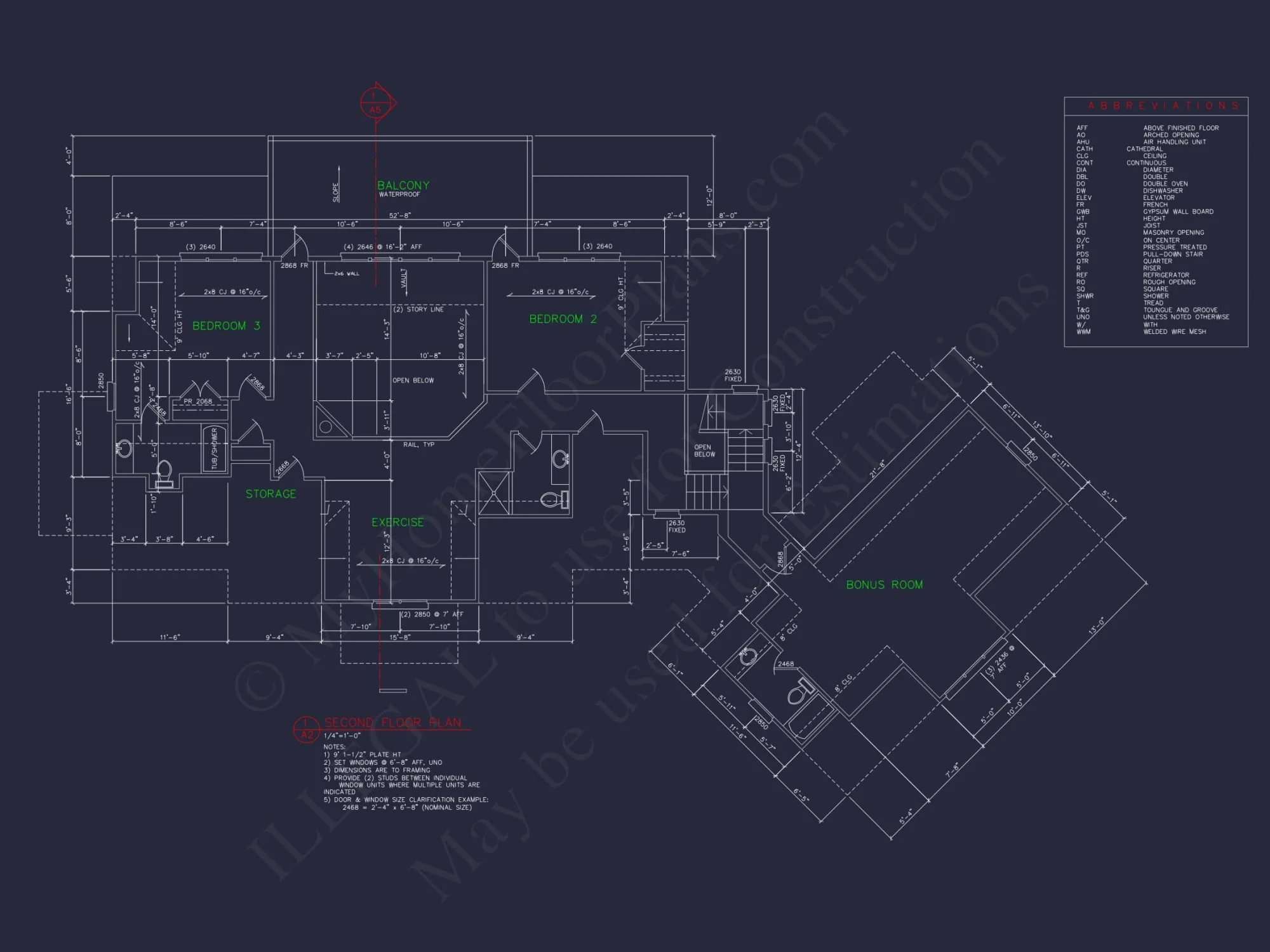Expansive house Plan with 6 Baths, CAD Designs & Features