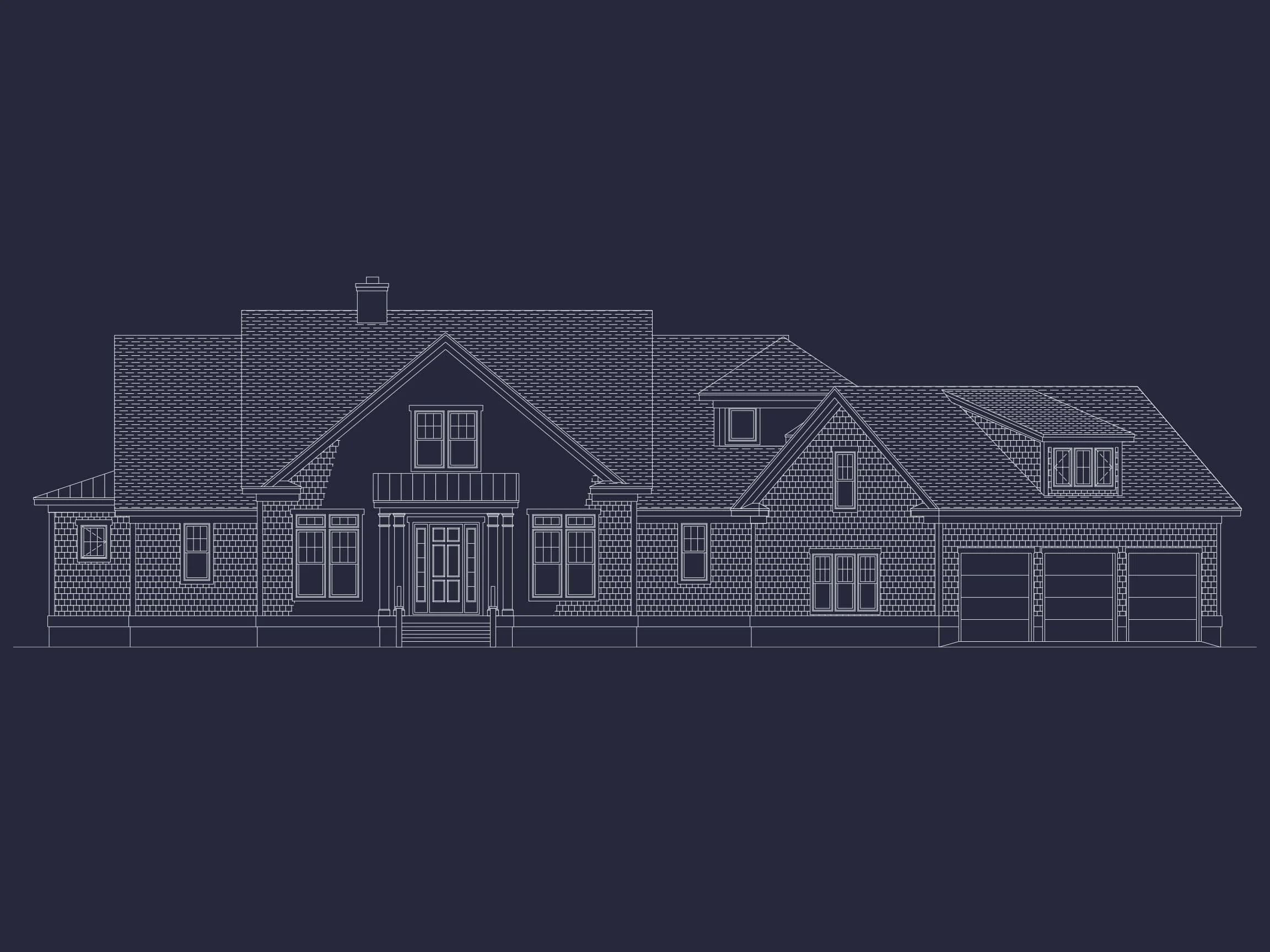 Expansive house Plan with 6 Baths, CAD Designs & Features