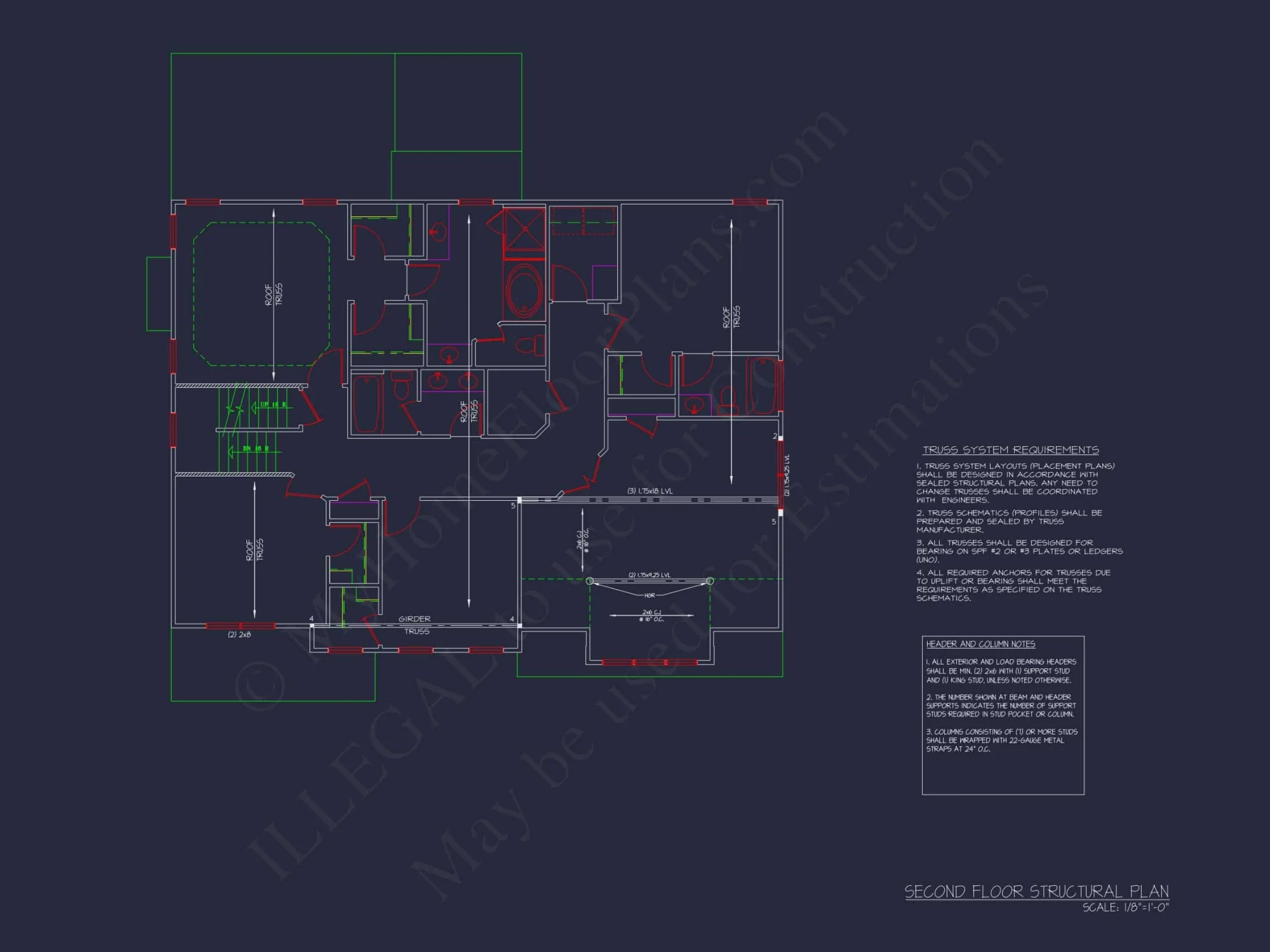 Elegant house Plan with 3174 SF, CAD Blueprint, and Designs