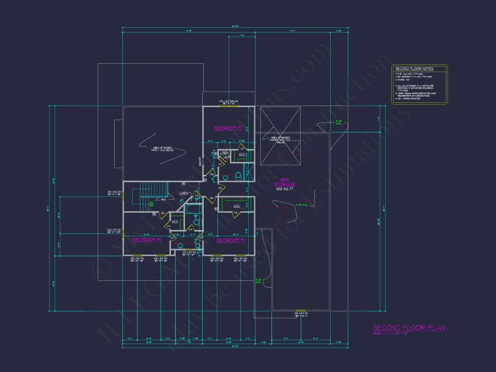 Classic house Blueprint with Colonial-Style Floor Plan Designs