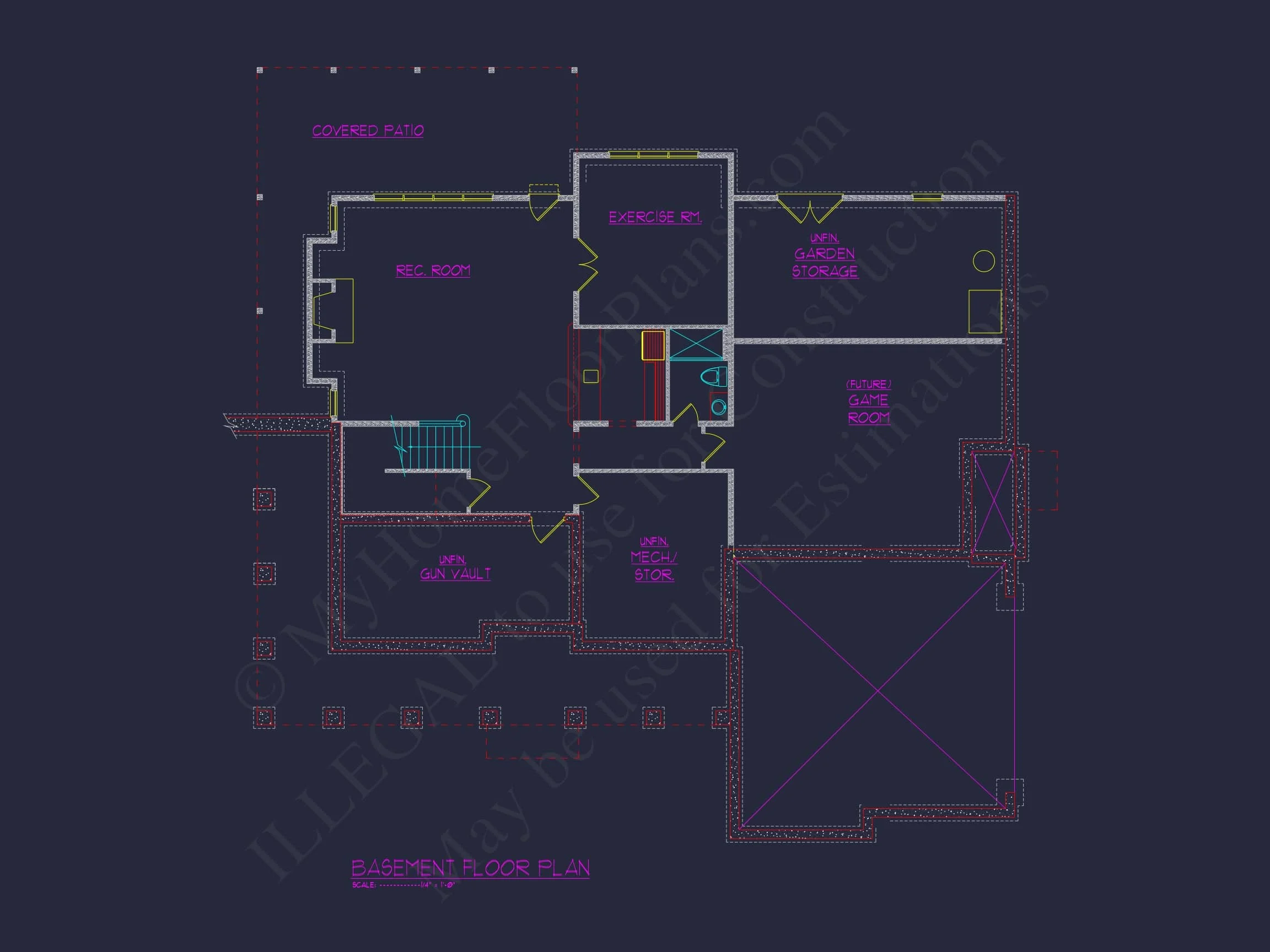 Classic house Blueprint with Colonial-Style Floor Plan Designs