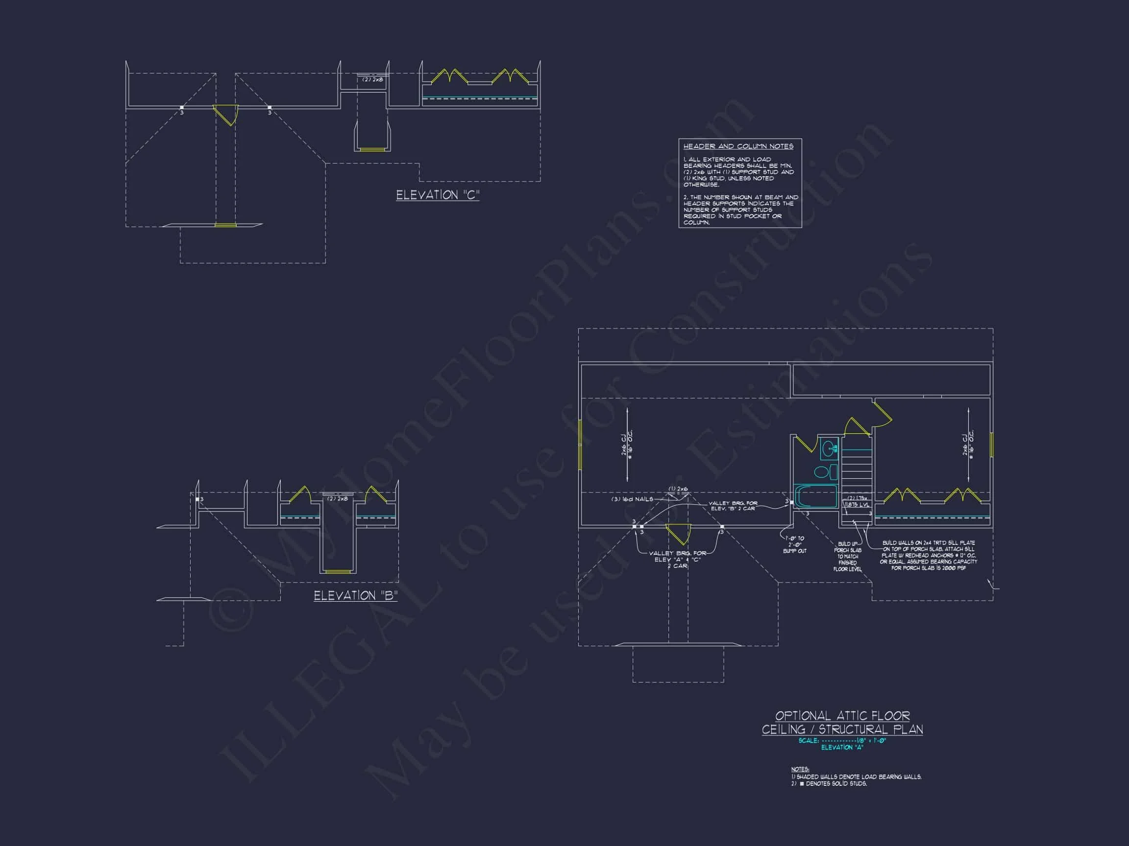 12-2138 HOUSE PLAN - Colonial Revival House Plan With 2-Story Floor Plan Design 35 Colonial Revival house Plan With 2-Story Floor Plan Design
