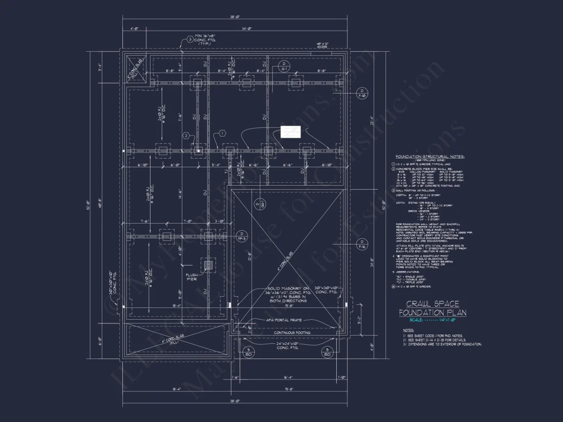 Colonial Revival house Plan with 2-Story Floor Plan Design