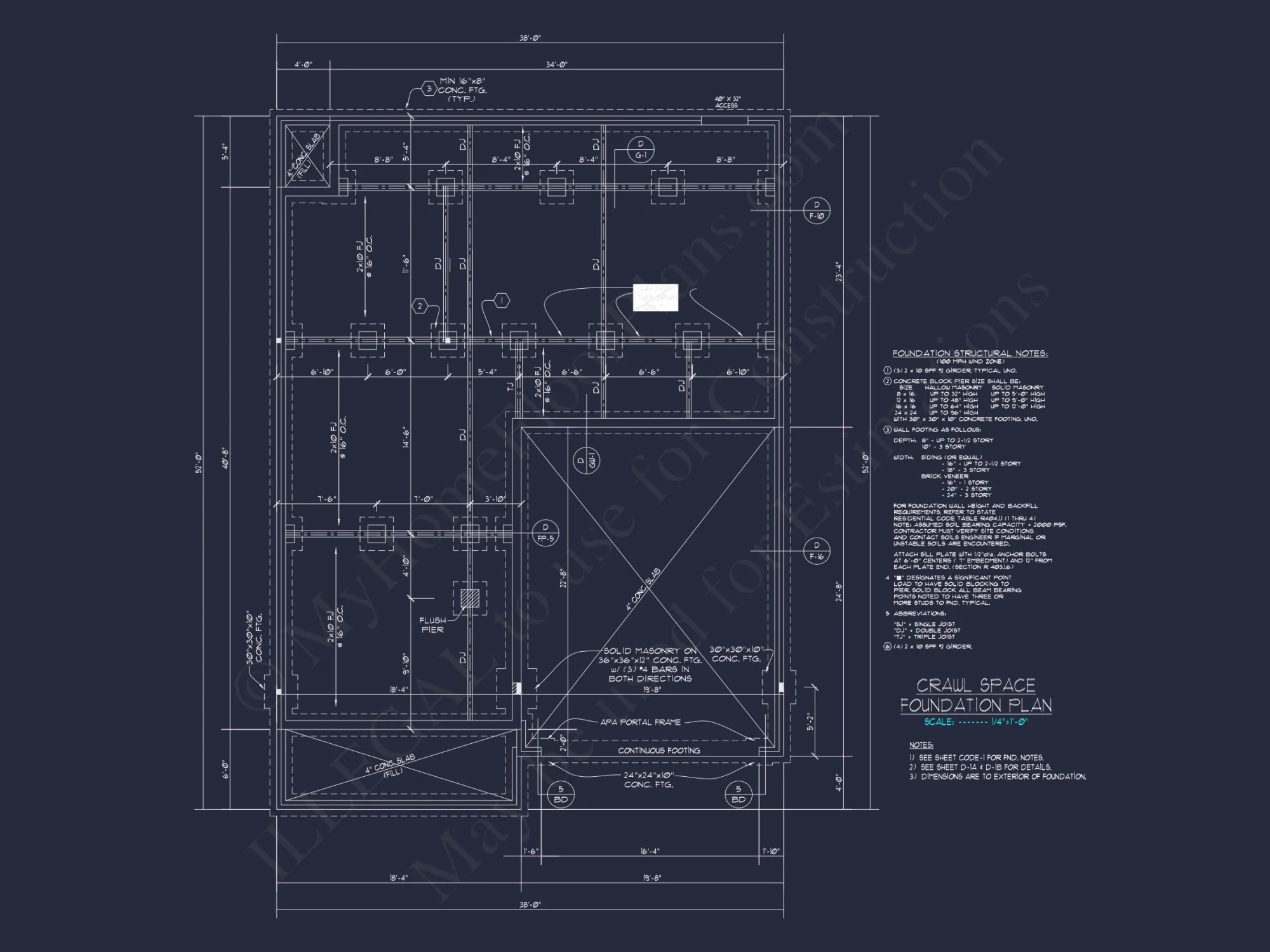 Colonial Revival house Plan With 2-Story Floor Plan Design