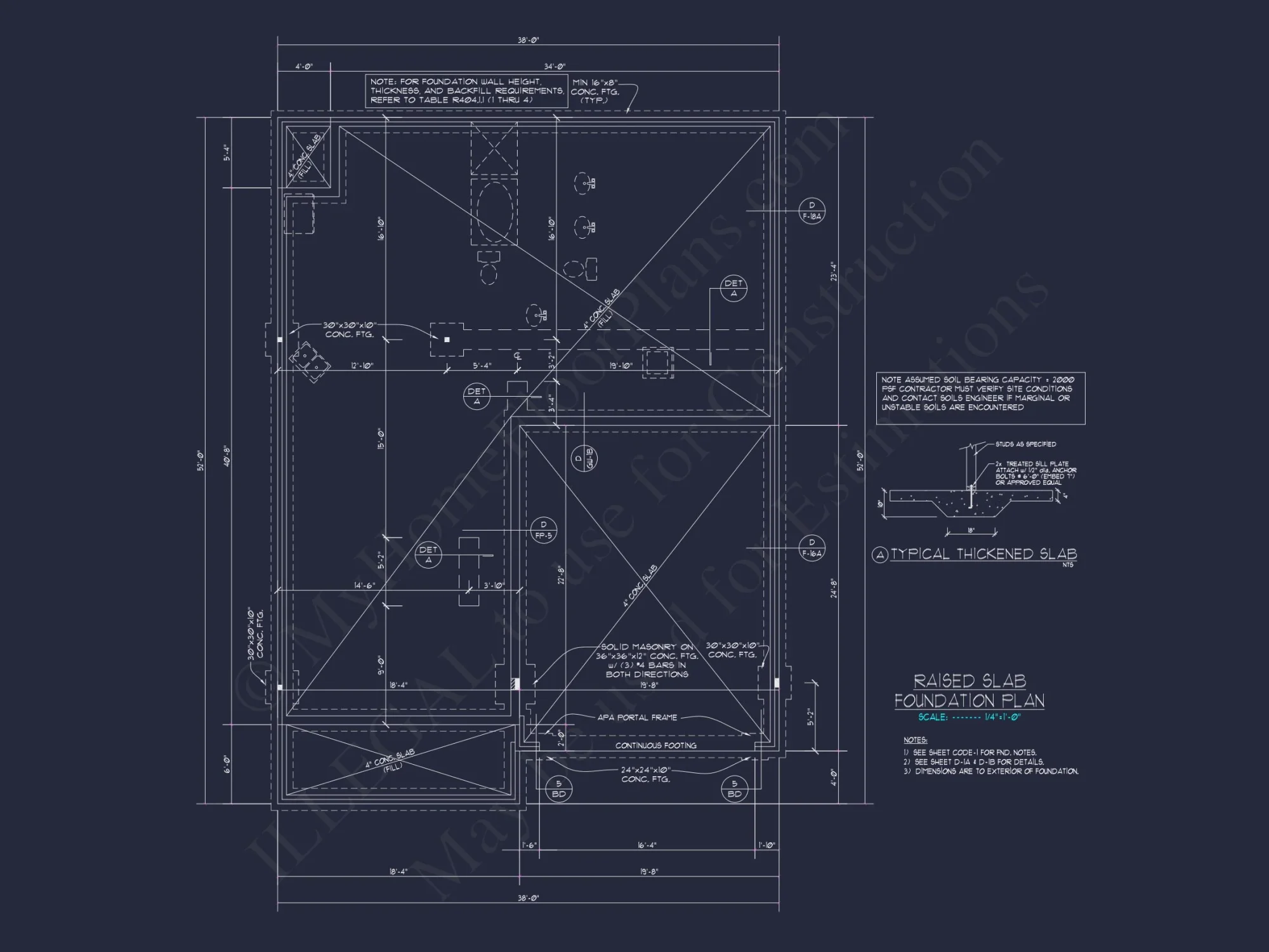 Colonial Revival house Plan With 2-Story Floor Plan Design