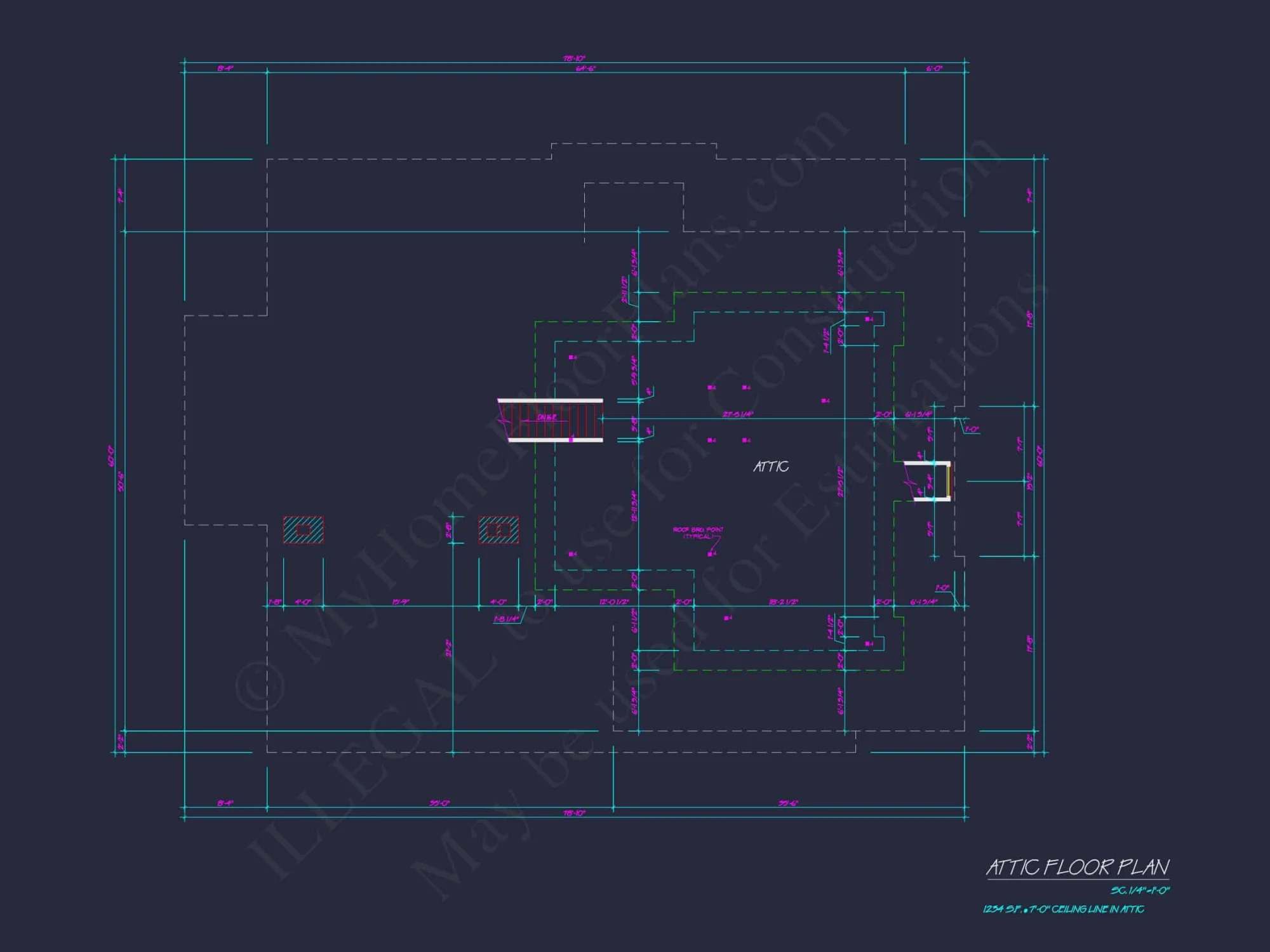 Elegant house Floor Plan Blueprint with French Country Designs