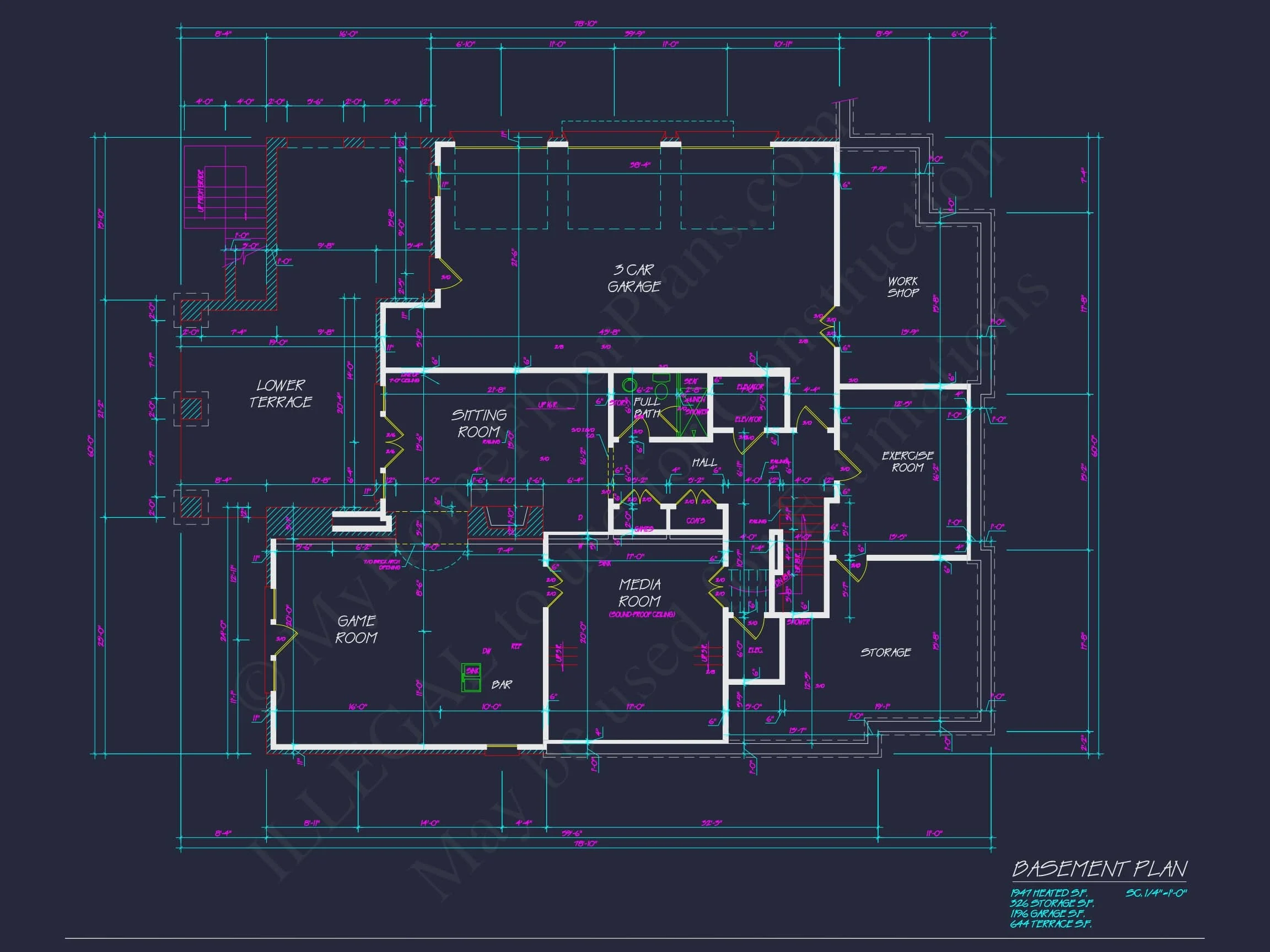 12-2075 HOUSE PLAN - Elegant House Floor Plan Blueprint with French Country Designs 4 Elegant house Floor Plan Blueprint with French Country Designs