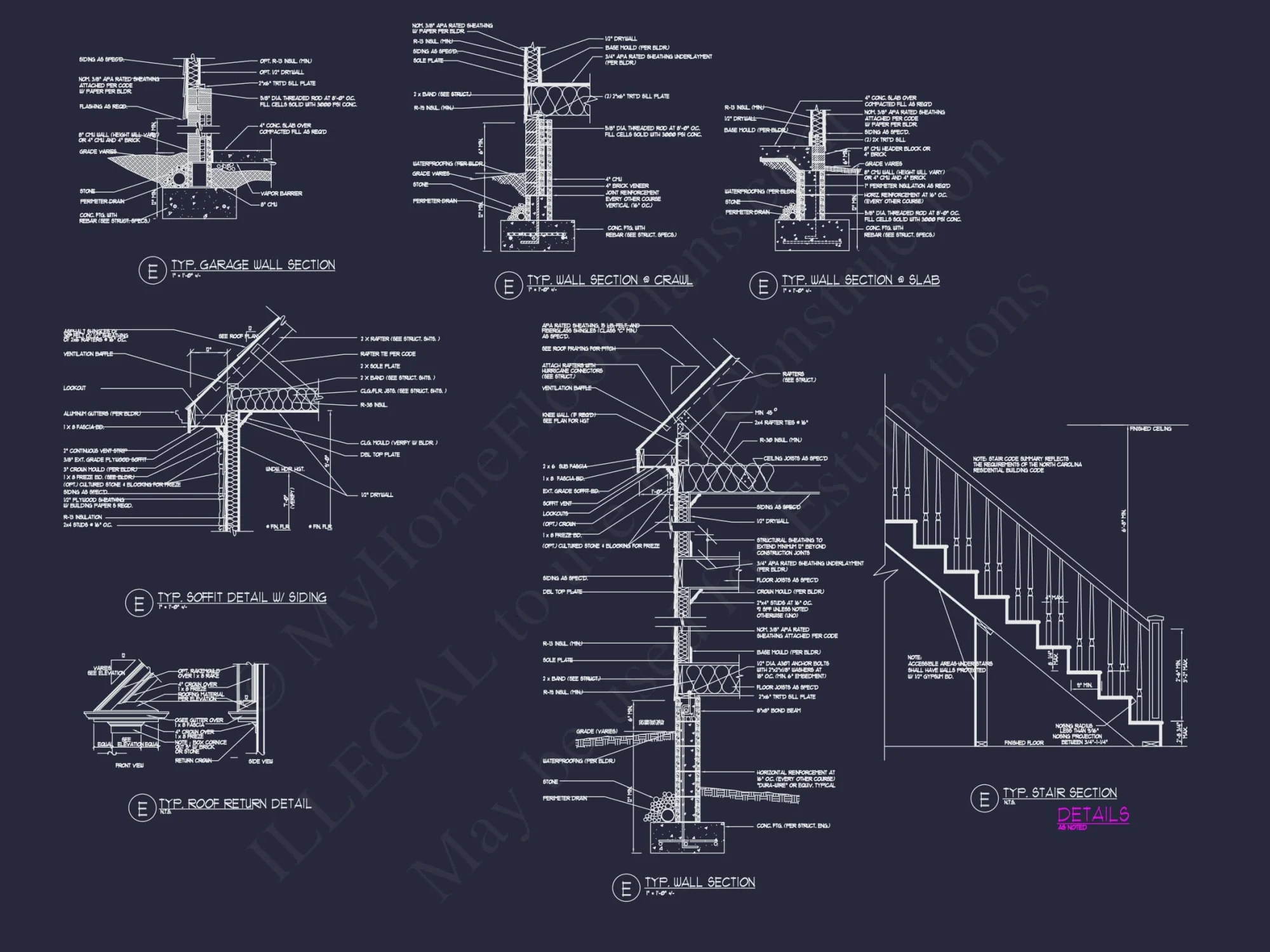 Elegant 5-Bedroom house Plan with CAD Blueprints & Modern Design