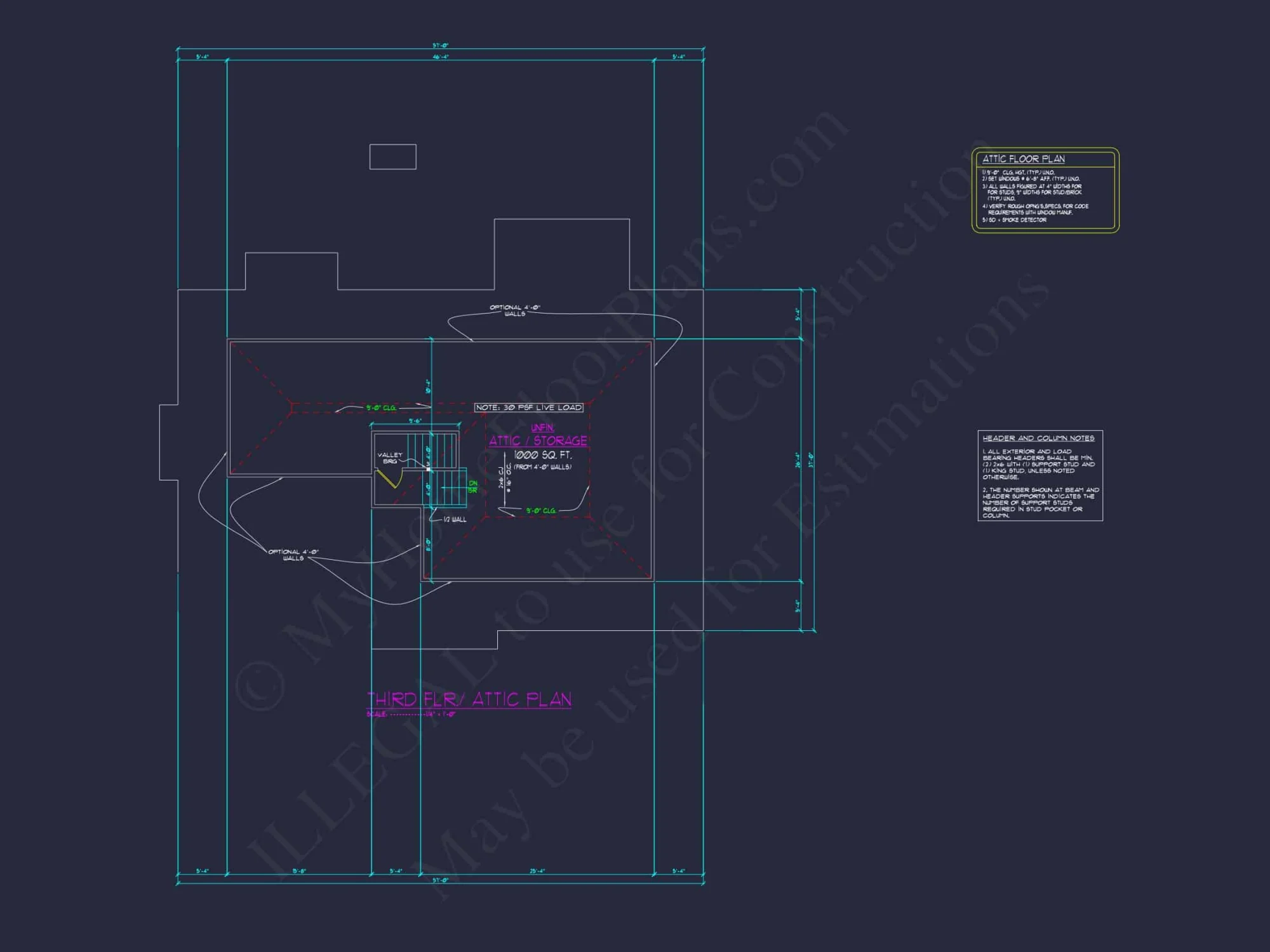 Luxury house Plan with 3 Floors, CAD Blueprints & Modern Design