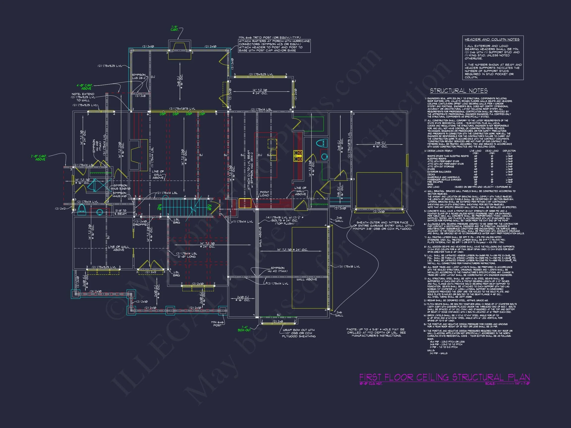 Luxury house Plan with 3 Floors, CAD Blueprints & Modern Design