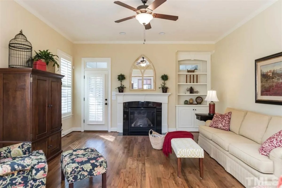 Traditional house Plan with CAD Designs, Fireplace & Porches