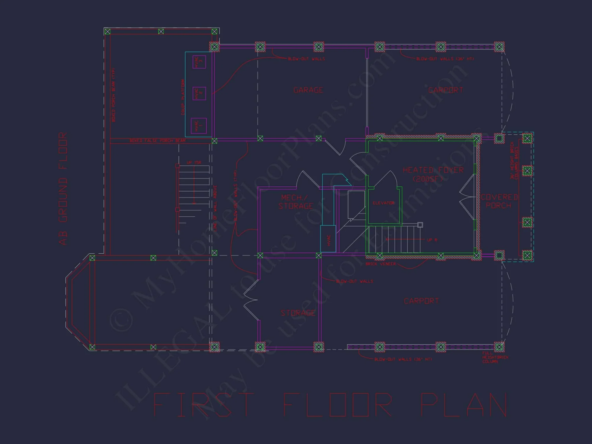 Luxury house Plan with 3 Floors, Modern Designs & Coastal Views