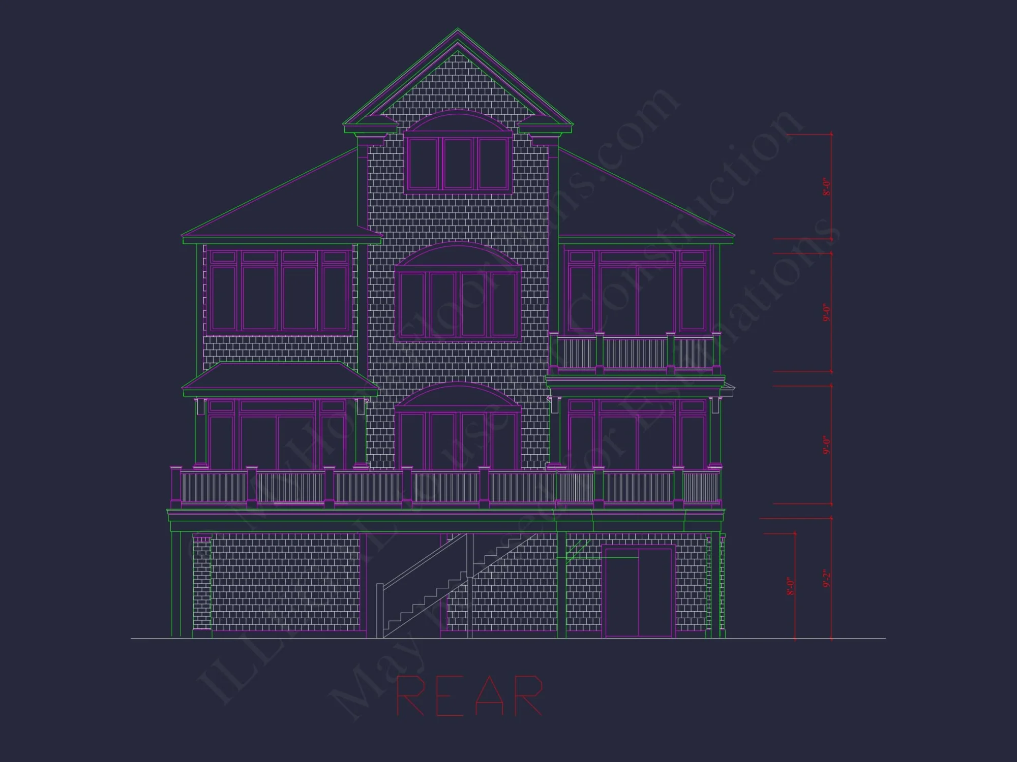 Luxury house Plan with 3 Floors, Modern Designs & Coastal Views