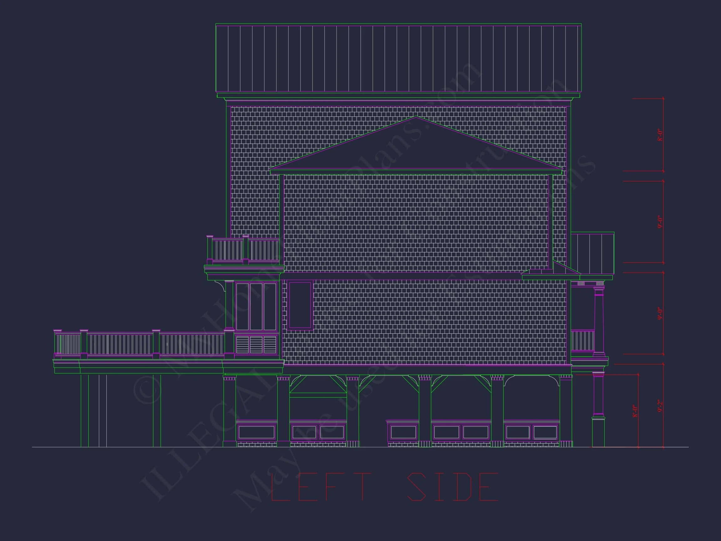 Luxury house Plan with 3 Floors, Modern Designs & Coastal Views