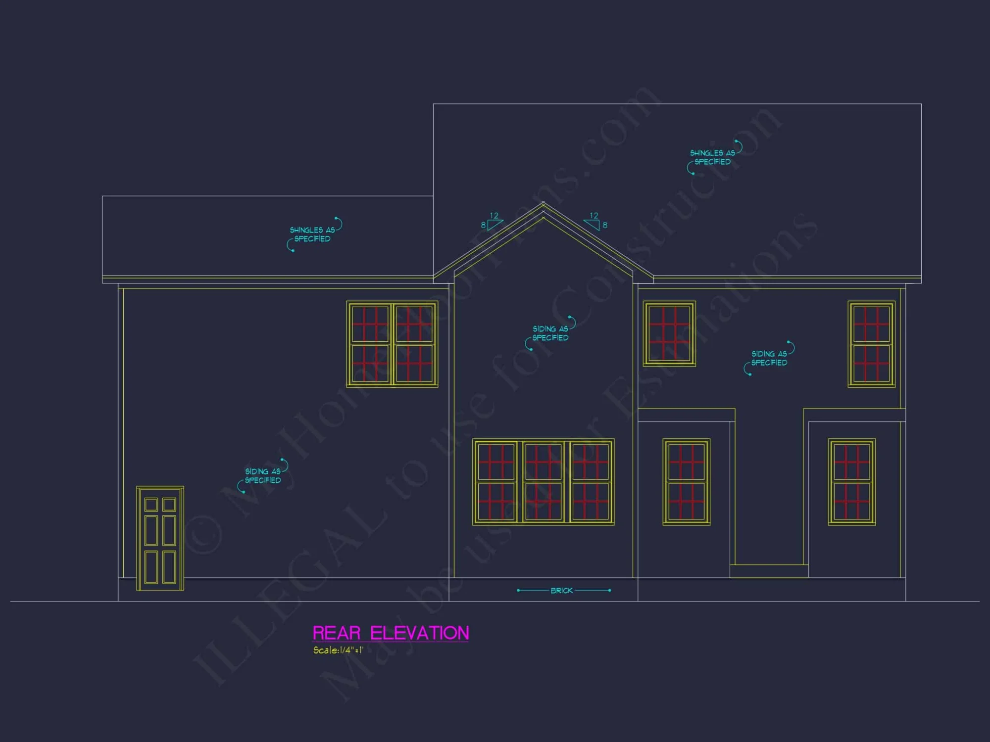 2-Story Blueprint Design