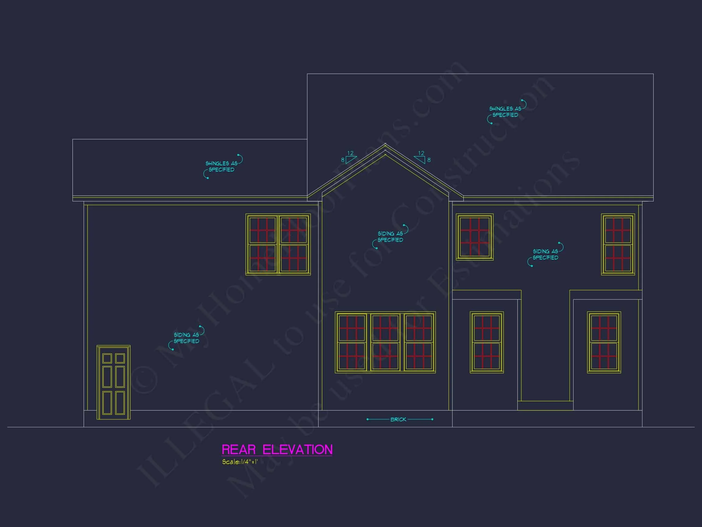 2-Story Blueprint Design