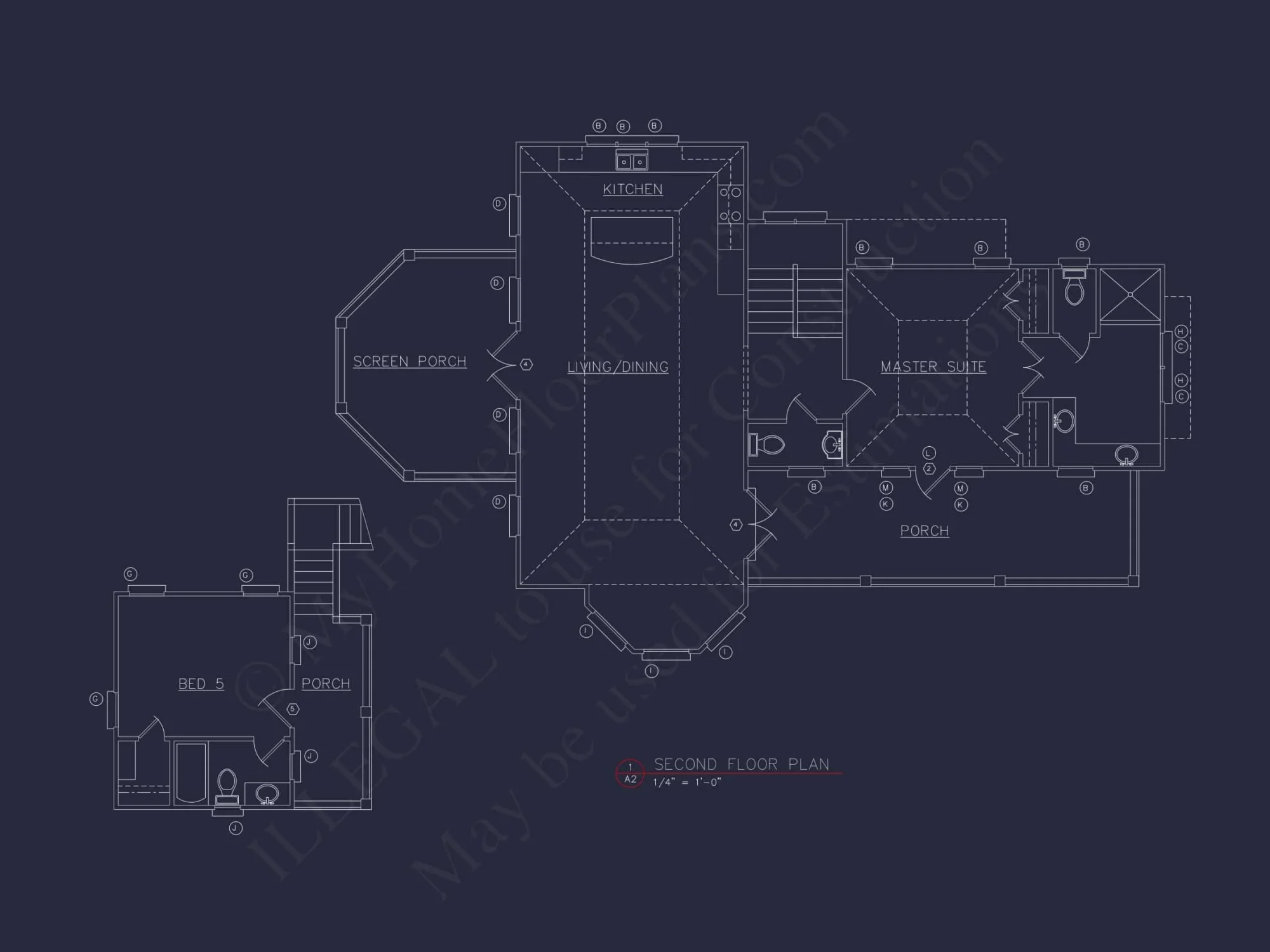 Charming house Floor Plan: Coastal Blueprint with 2 Floors