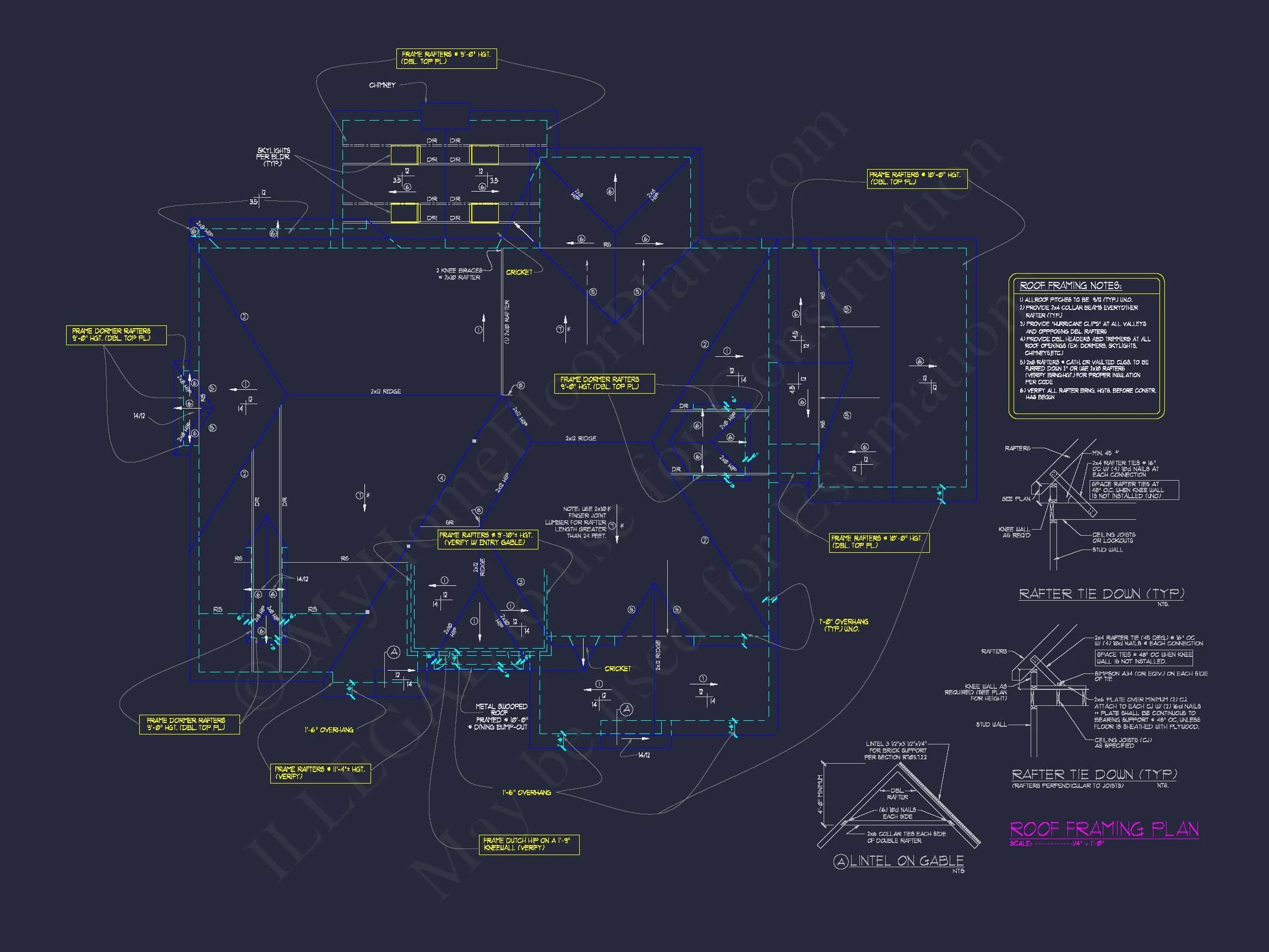 11-1797 HOUSE PLAN - Luxury House Floor Plan with 5 Bedrooms and CAD Designs 17 Luxury house Floor Plan with 5 Bedrooms and CAD Designs