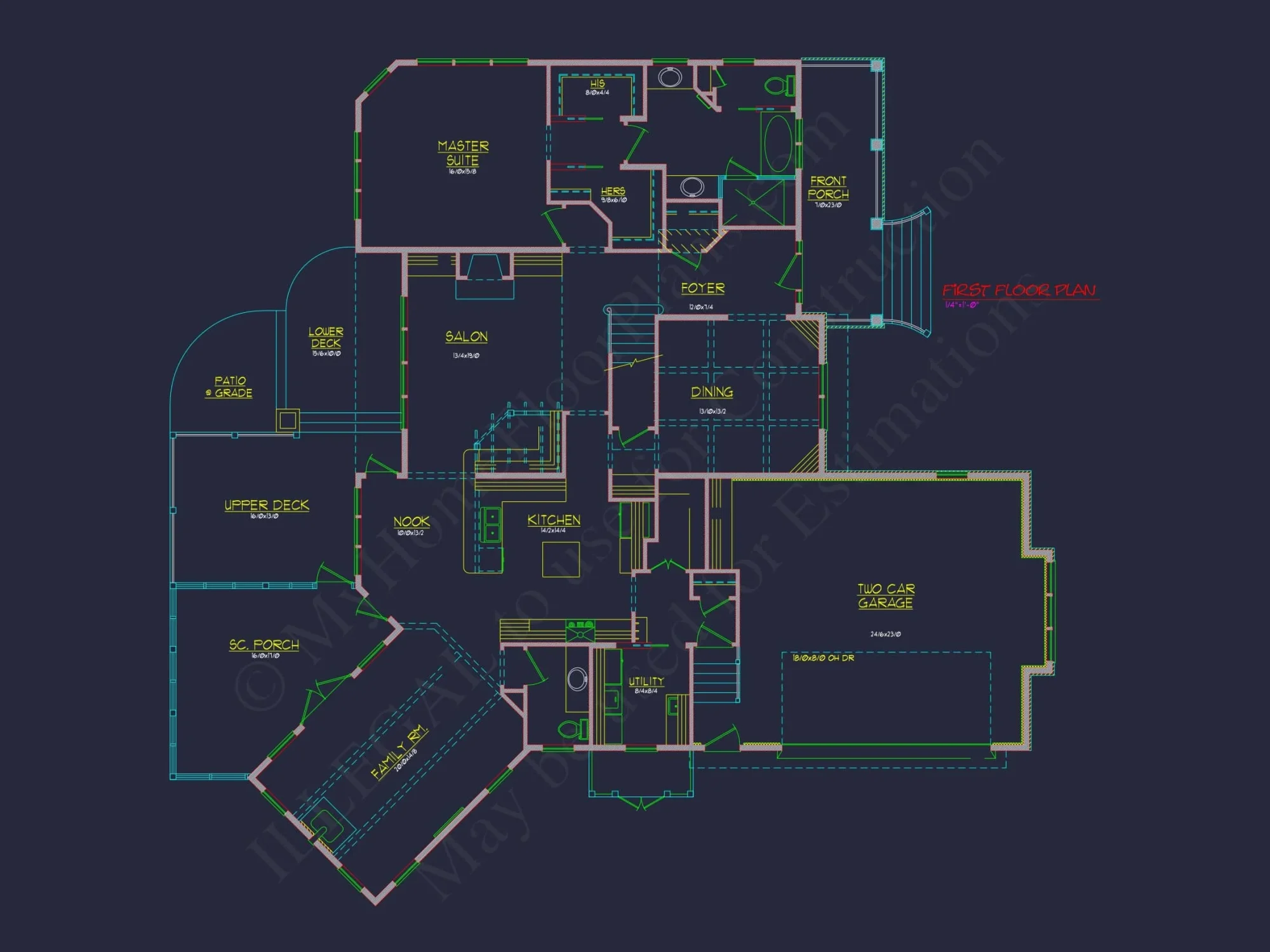 Custom house Plan with CAD, Floor Plan & Architectural Designs