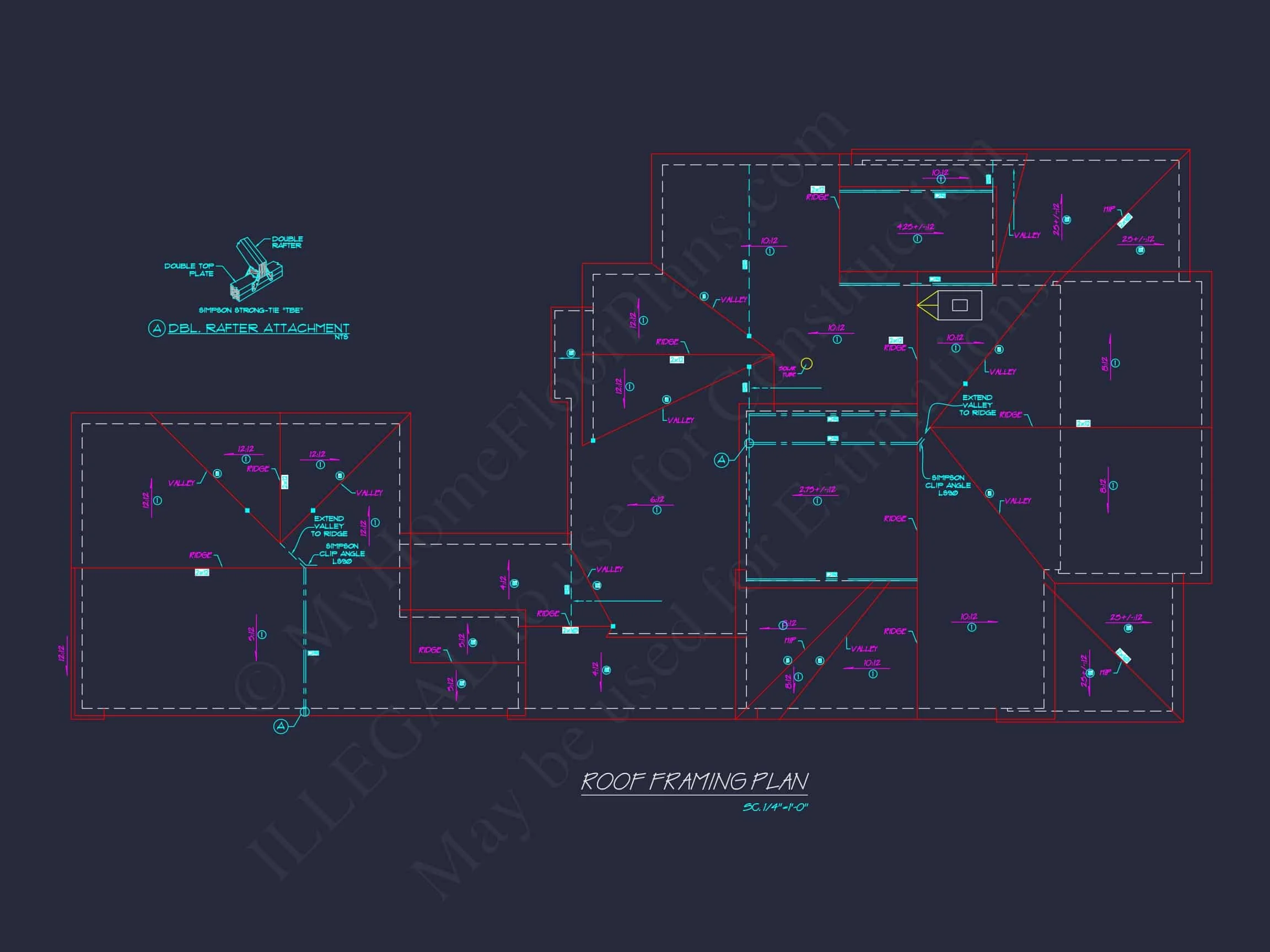11-1592 HOUSE PLAN - 4-Bed, 5.5-Bath, 5013 SF Southern Colonial House Plan 20 Stunning 2-Story house Plan with Detailed CAD Blueprint Designs