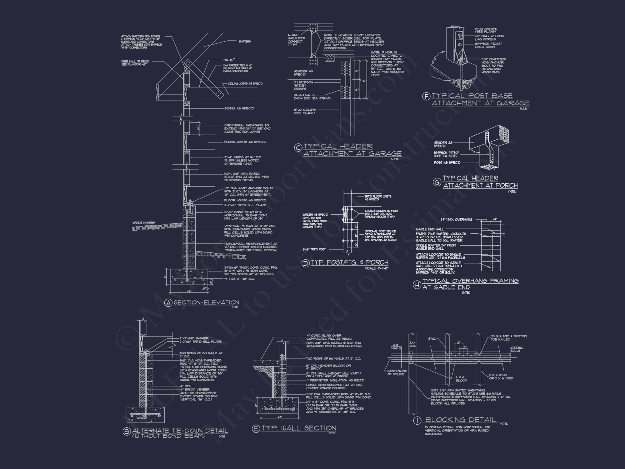 Stunning 2-Story house Plan with Detailed CAD Blueprint Designs