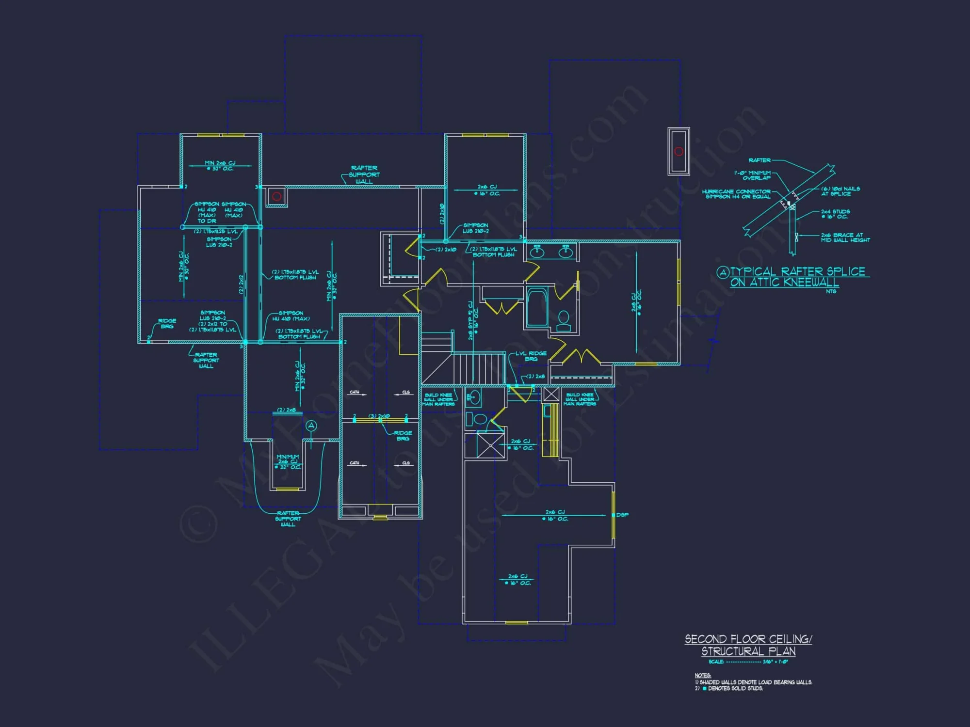Luxury house Blueprint
