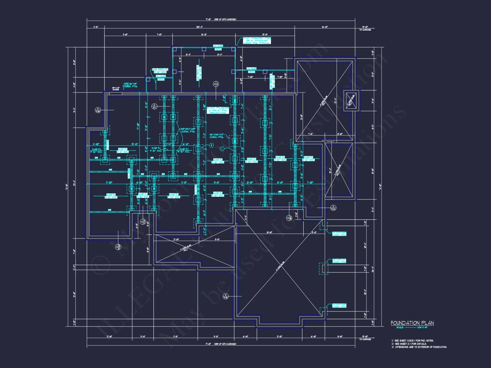 Luxury house Blueprint