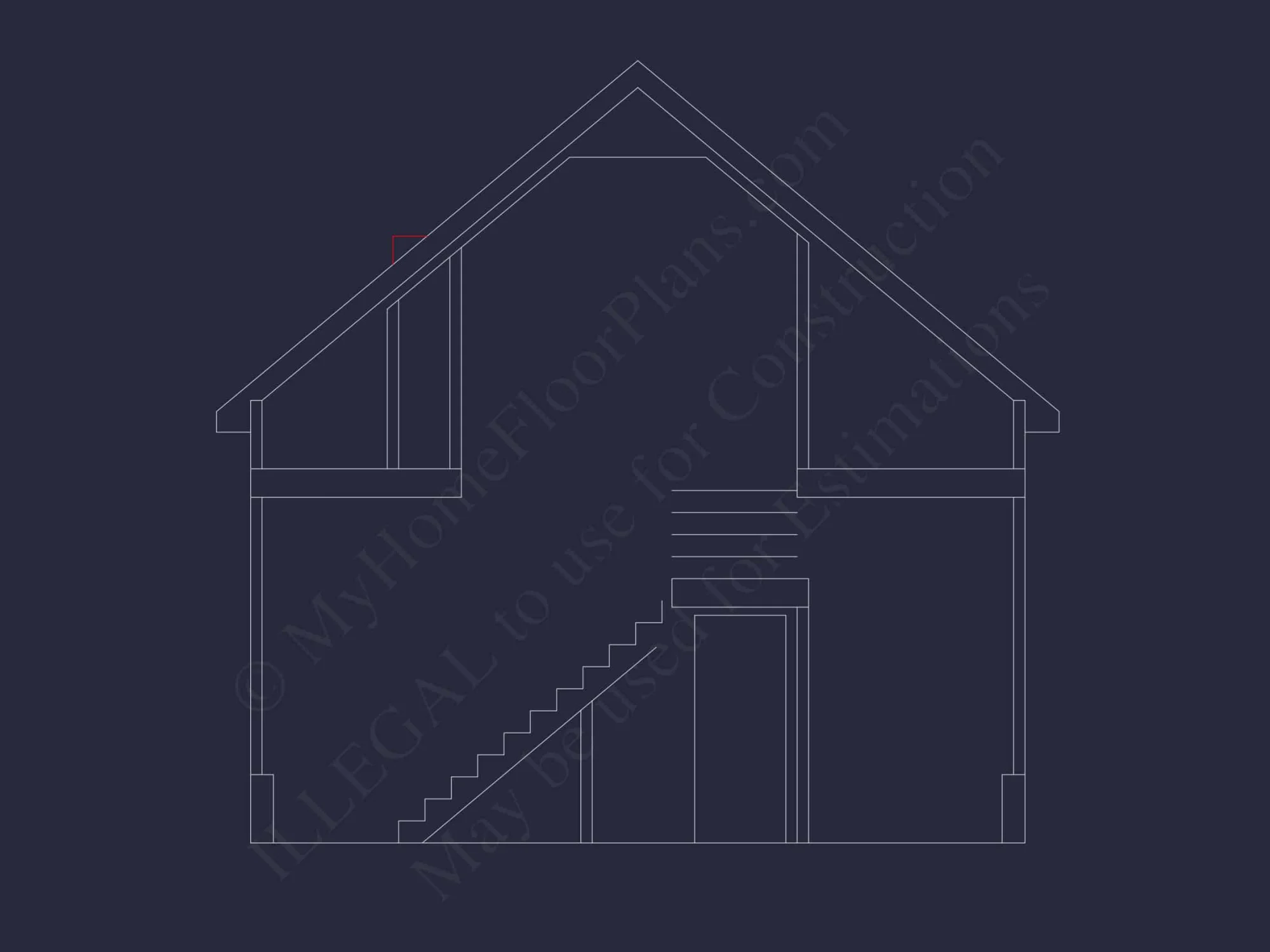 Luxury house Blueprint