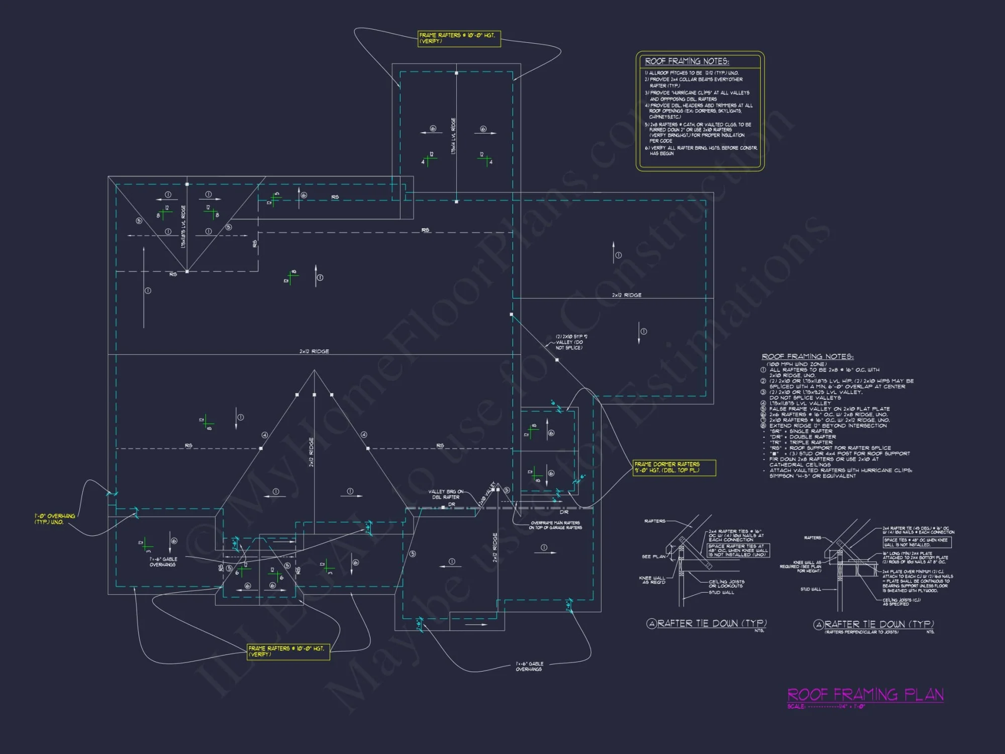 Versatile house Floor Plan with 3 Story CAD Architecture Design