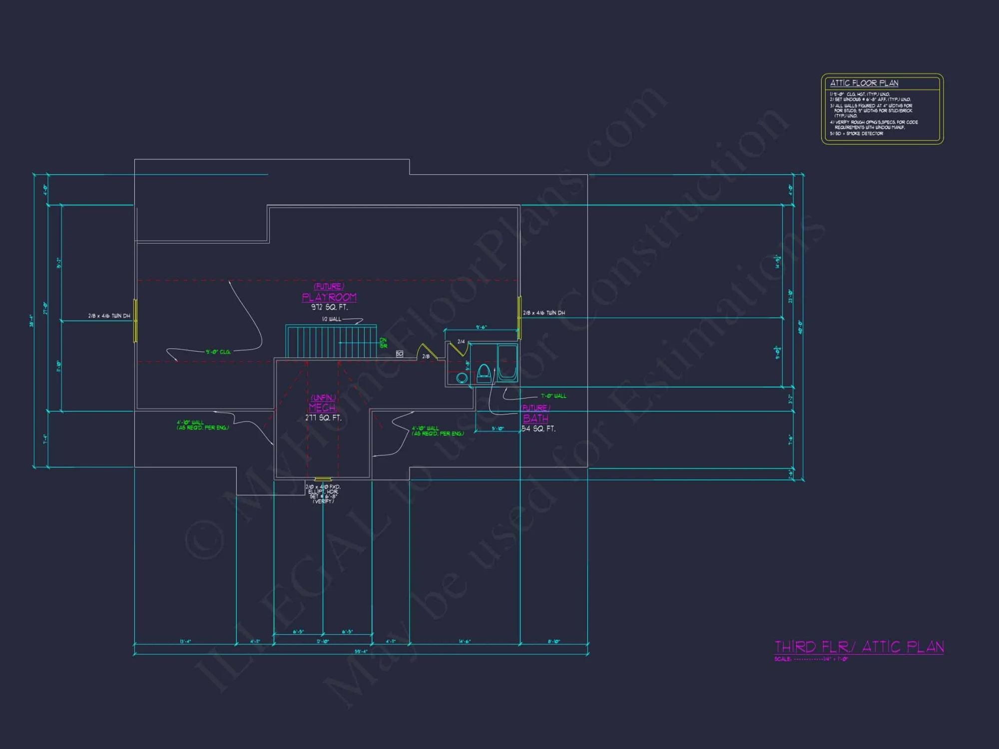 Versatile house Floor Plan with 3 Story CAD Architecture Design