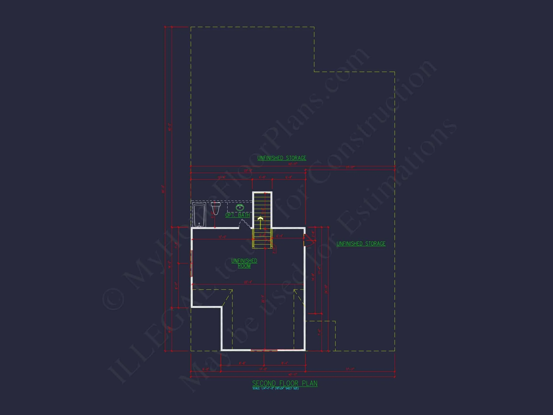 11-1493 HOUSE PLAN - 3-Bed, 2-Bath, 1940 SF Craftsman House Plan 11 Customizable house Plan with Spacious Floor Layout, CAD-Ready Designs