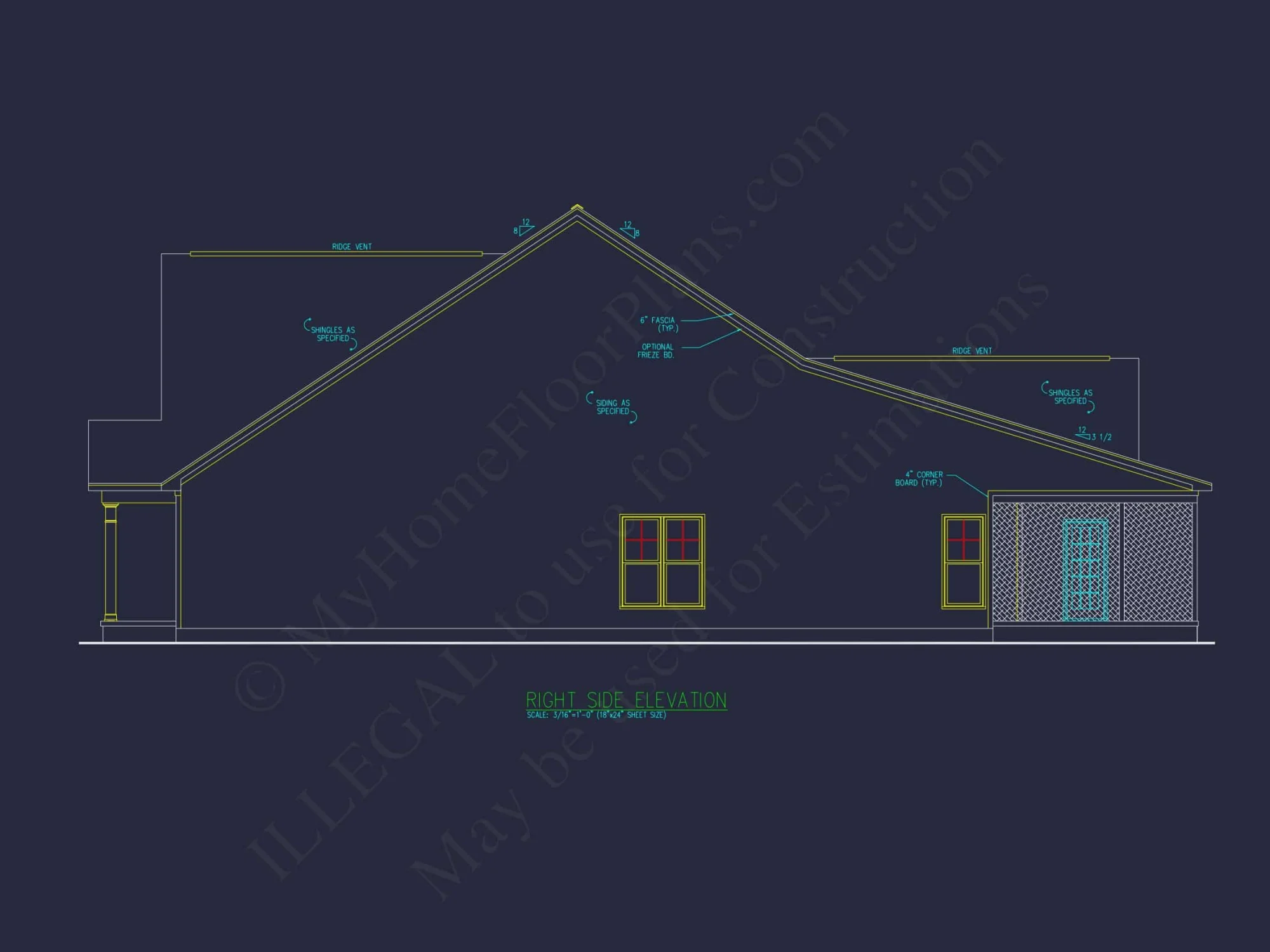 Customizable house Plan with Spacious Floor Layout, CAD-Ready Designs