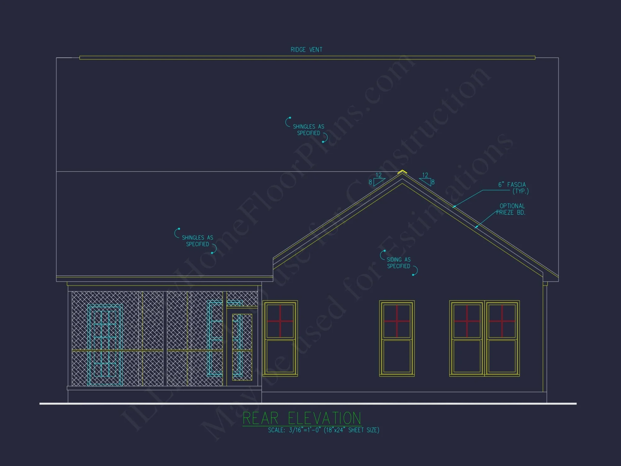 Customizable house Plan with Spacious Floor Layout, CAD-Ready Designs