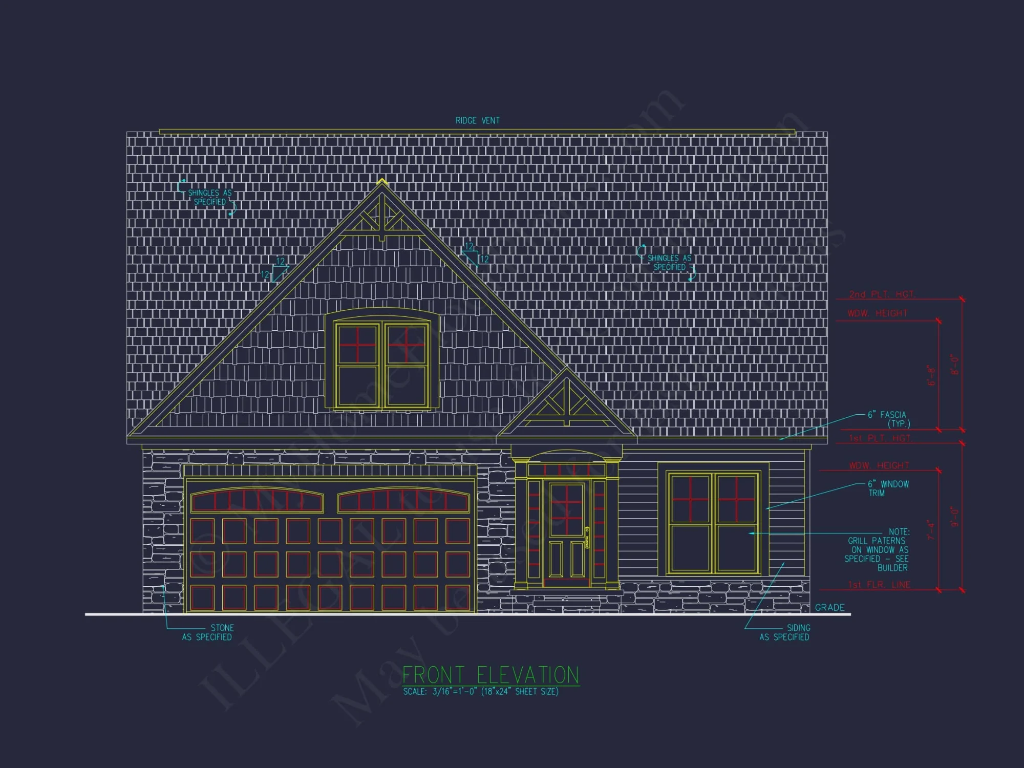 Customizable house Plan with Spacious Floor Layout, CAD-Ready Designs