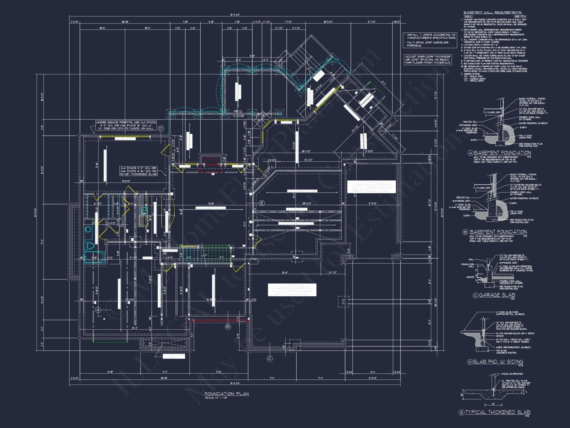 Modern house Plan with Detailed CAD Architecture Designs