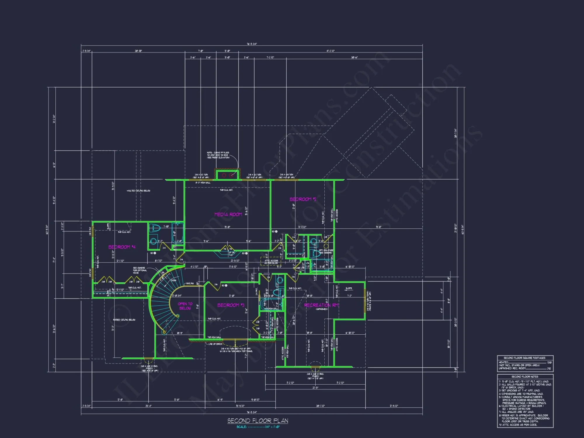Modern house Plan with Detailed CAD Architecture Designs