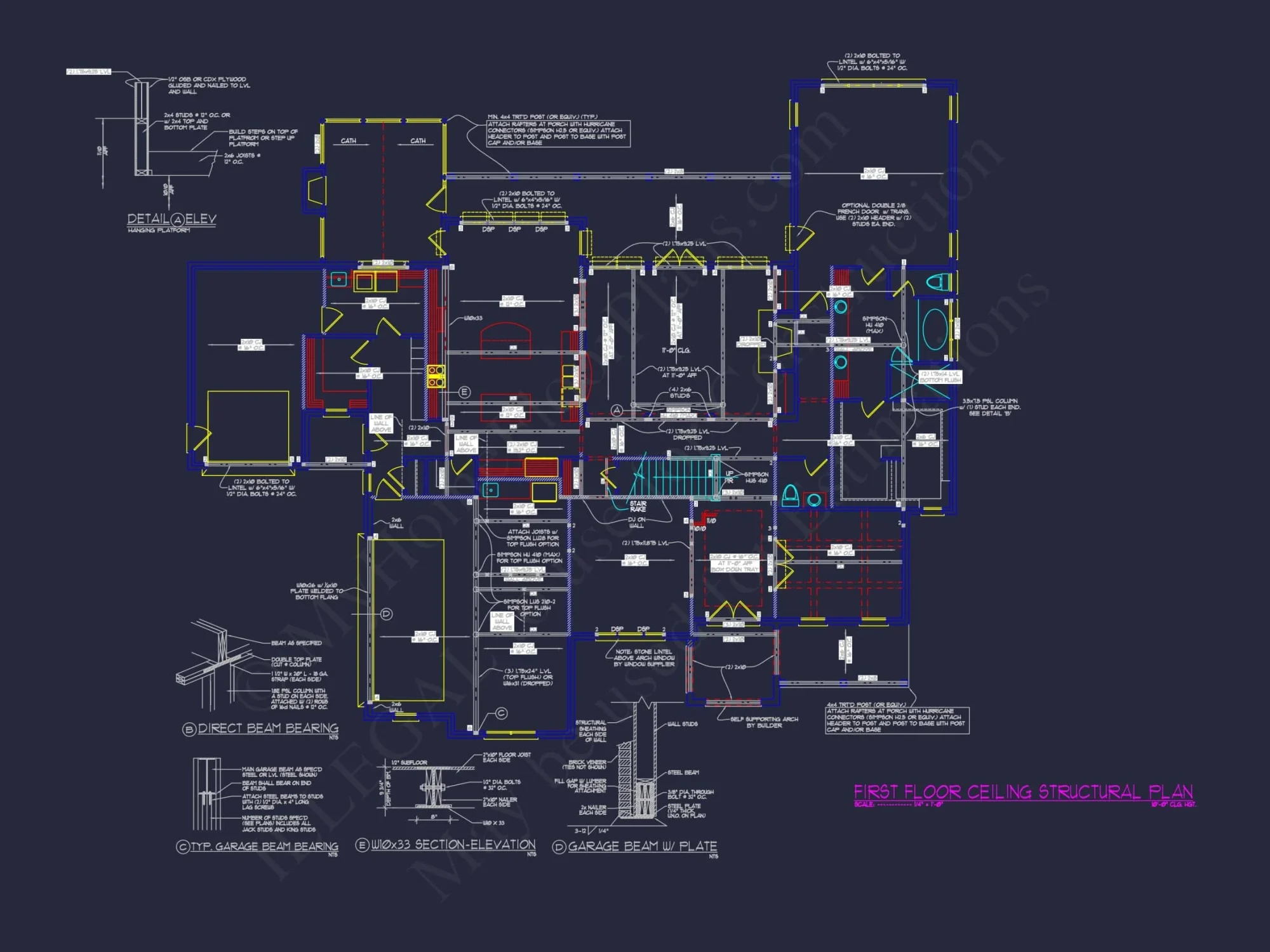 Elegant house Plan with Spacious Floor Plan, Blueprint, and CAD Designs