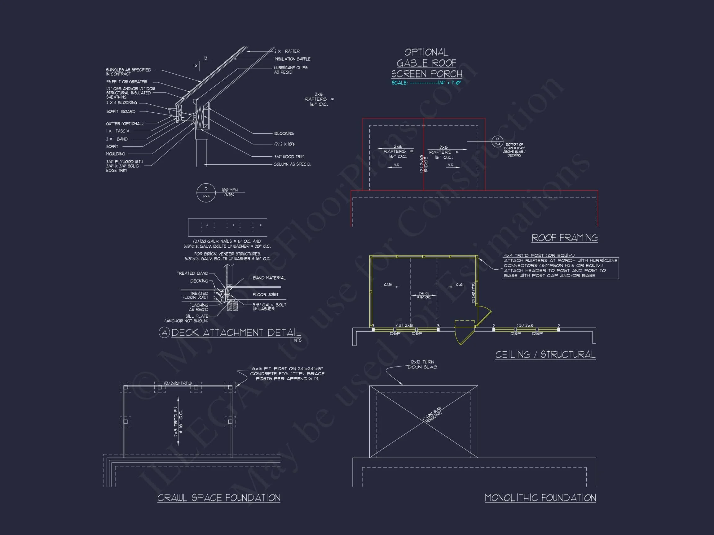 Craftsman house Design with 4 Bedrooms