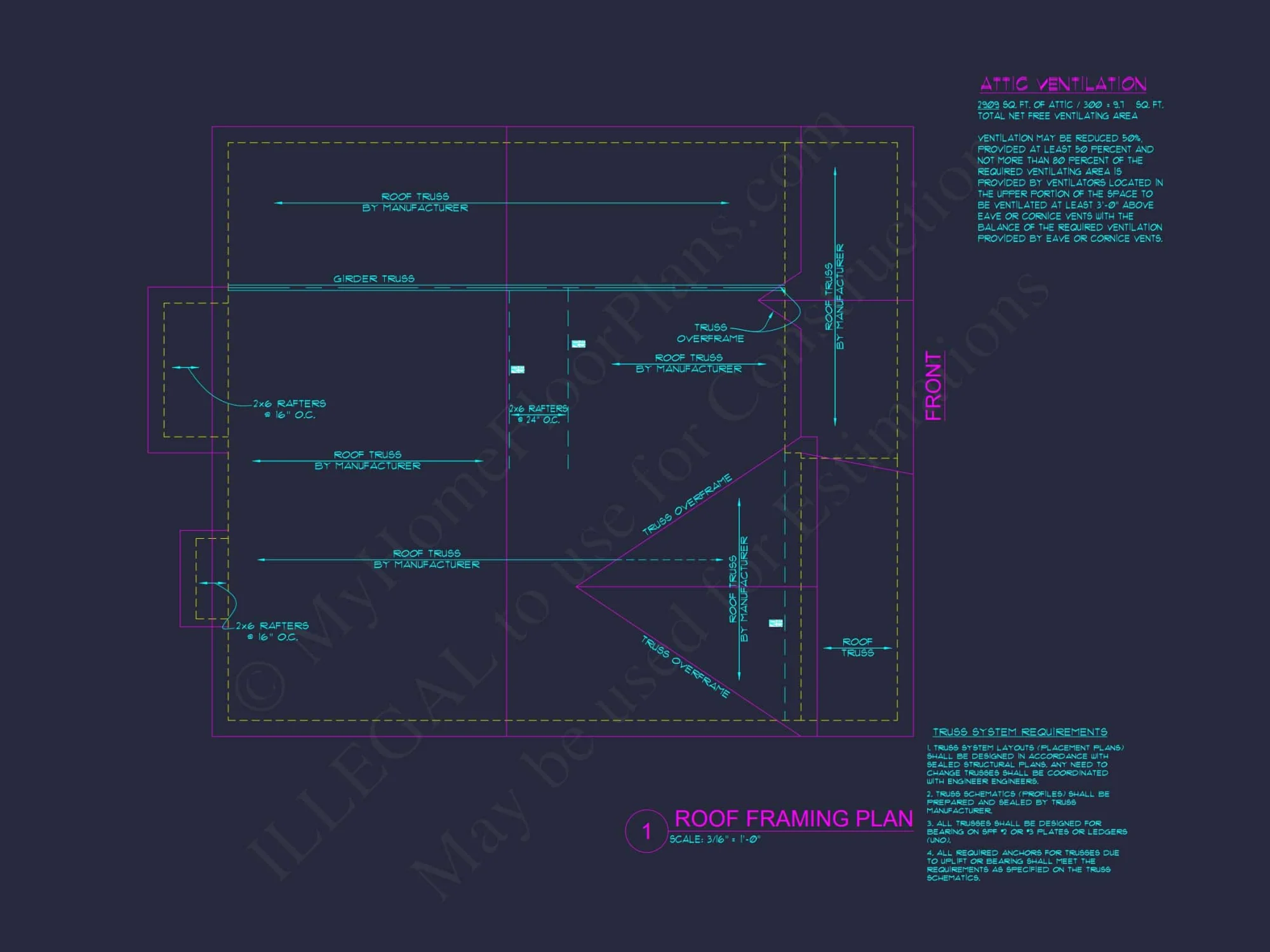 Modern CAD house Design Plan with 3 Bedrooms and 2.5 Bathrooms