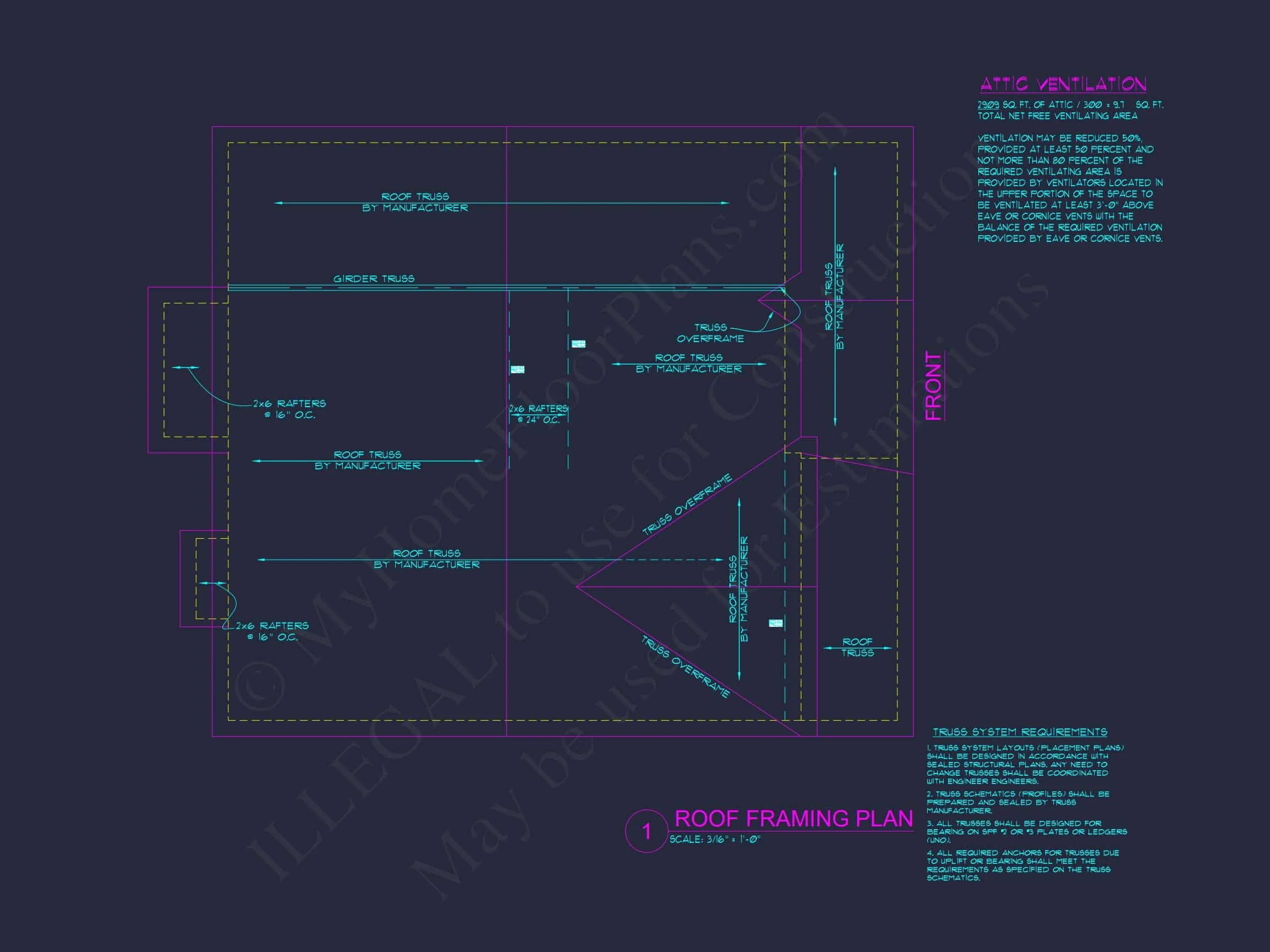 Modern CAD house Design Plan with 3 Bedrooms and 2.5 Bathrooms