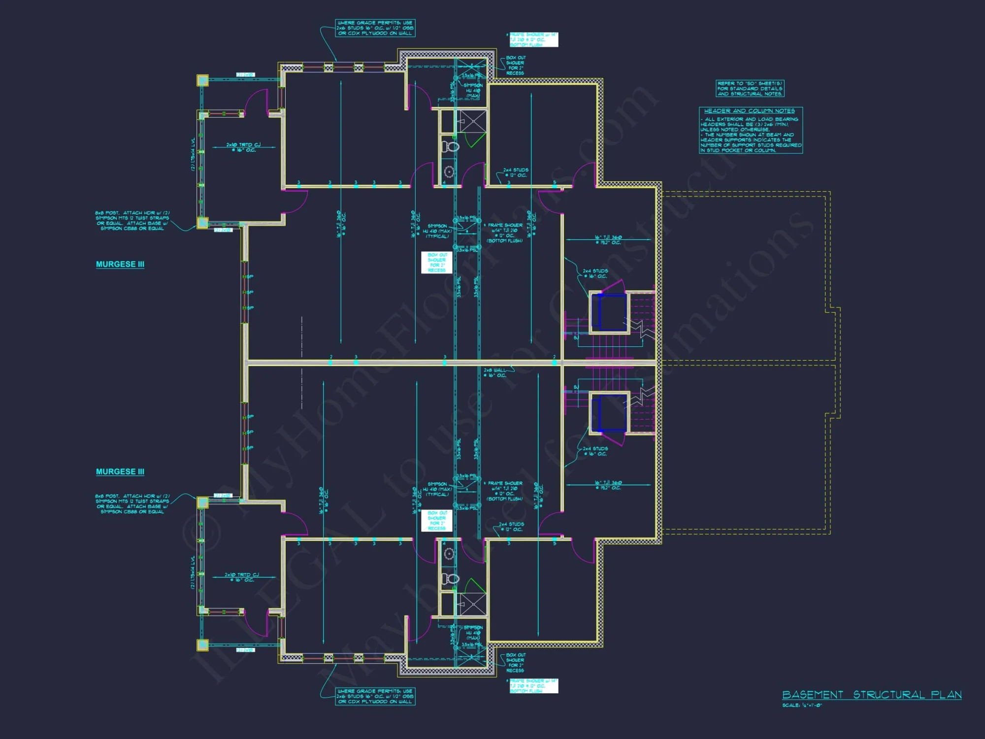 Stunning Duplex house Plan with CAD and Architecture Designs