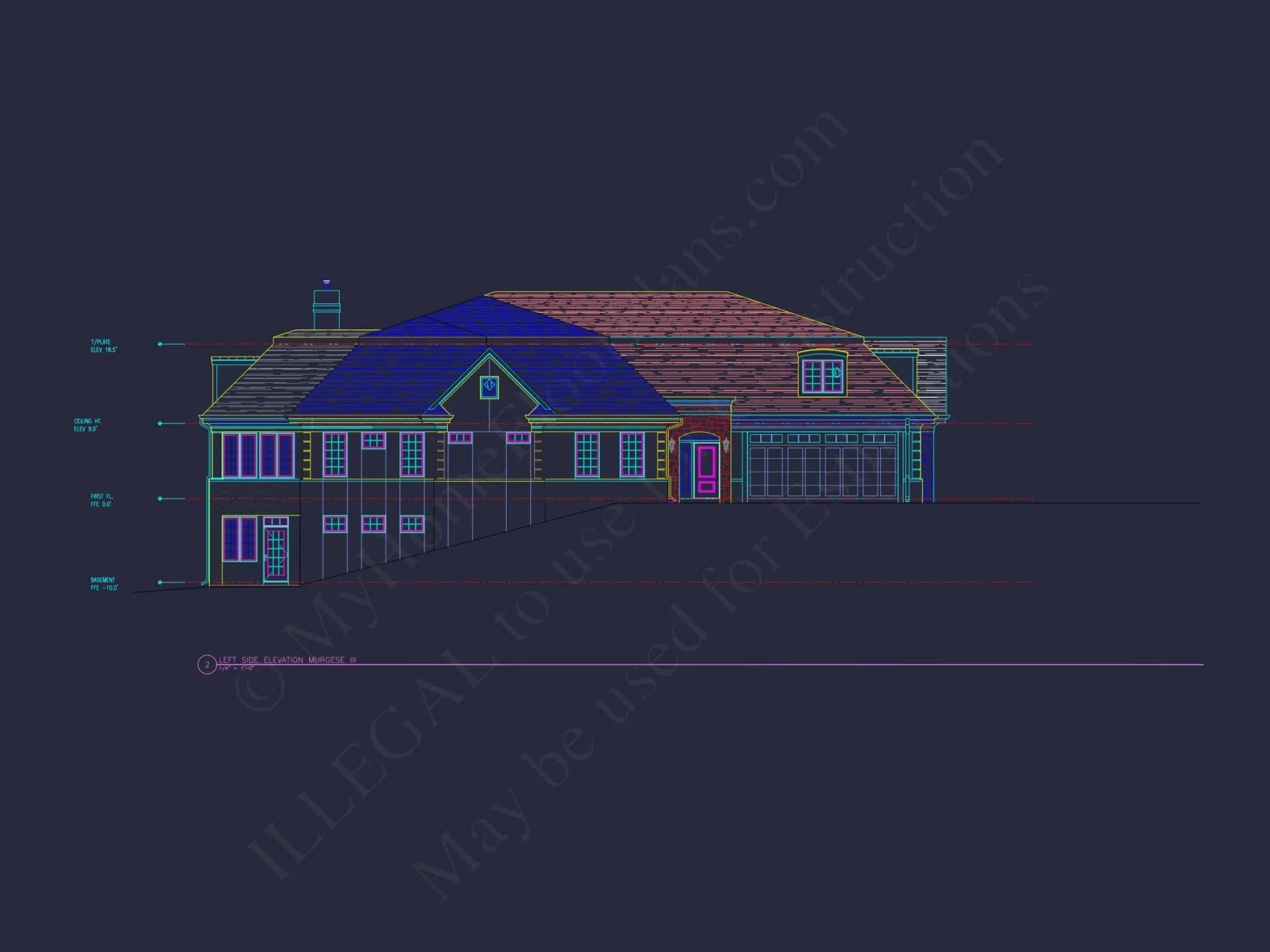 Stunning Duplex house Plan with CAD and Architecture Designs