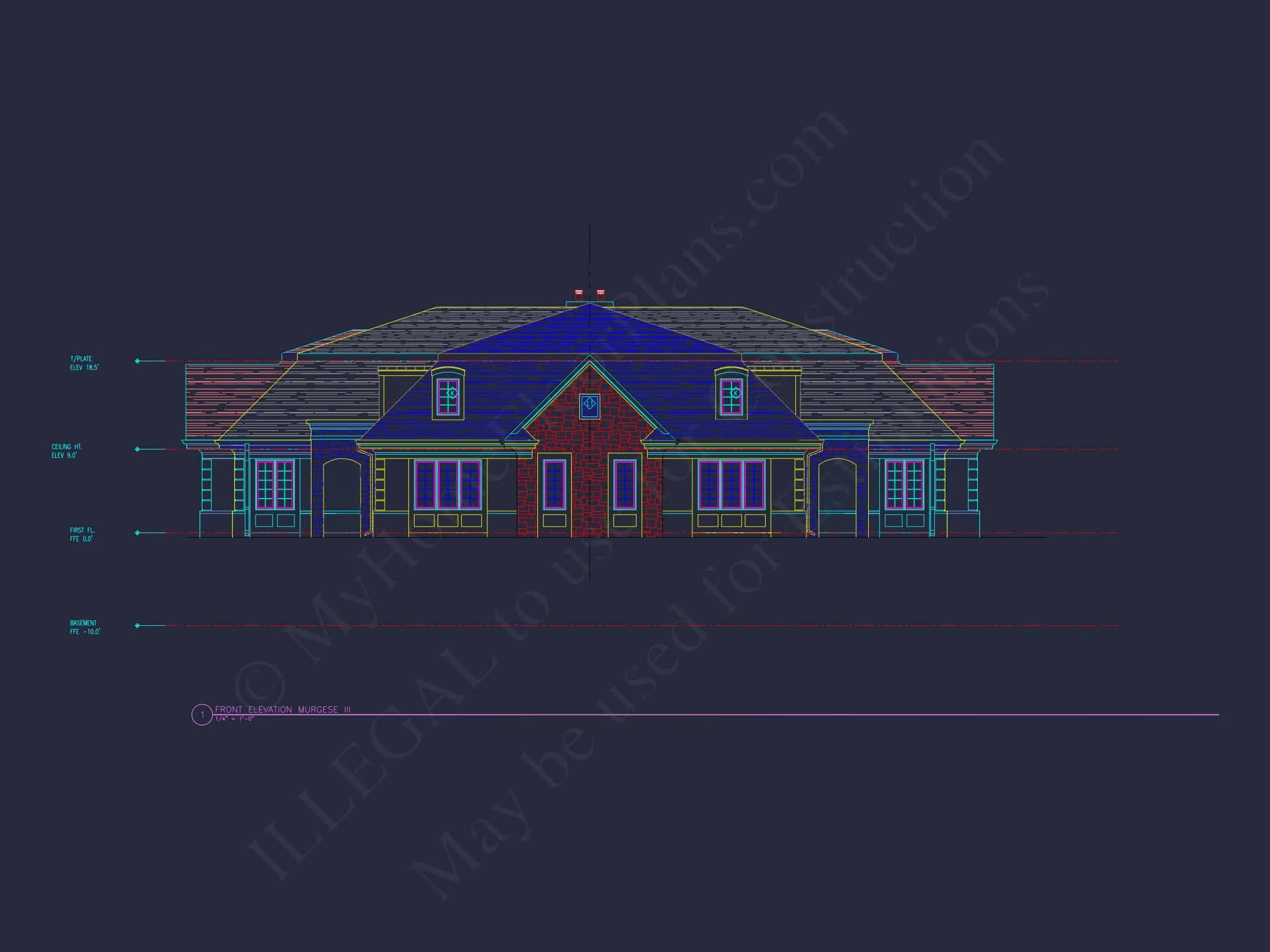 Stunning Duplex house Plan with CAD and Architecture Designs