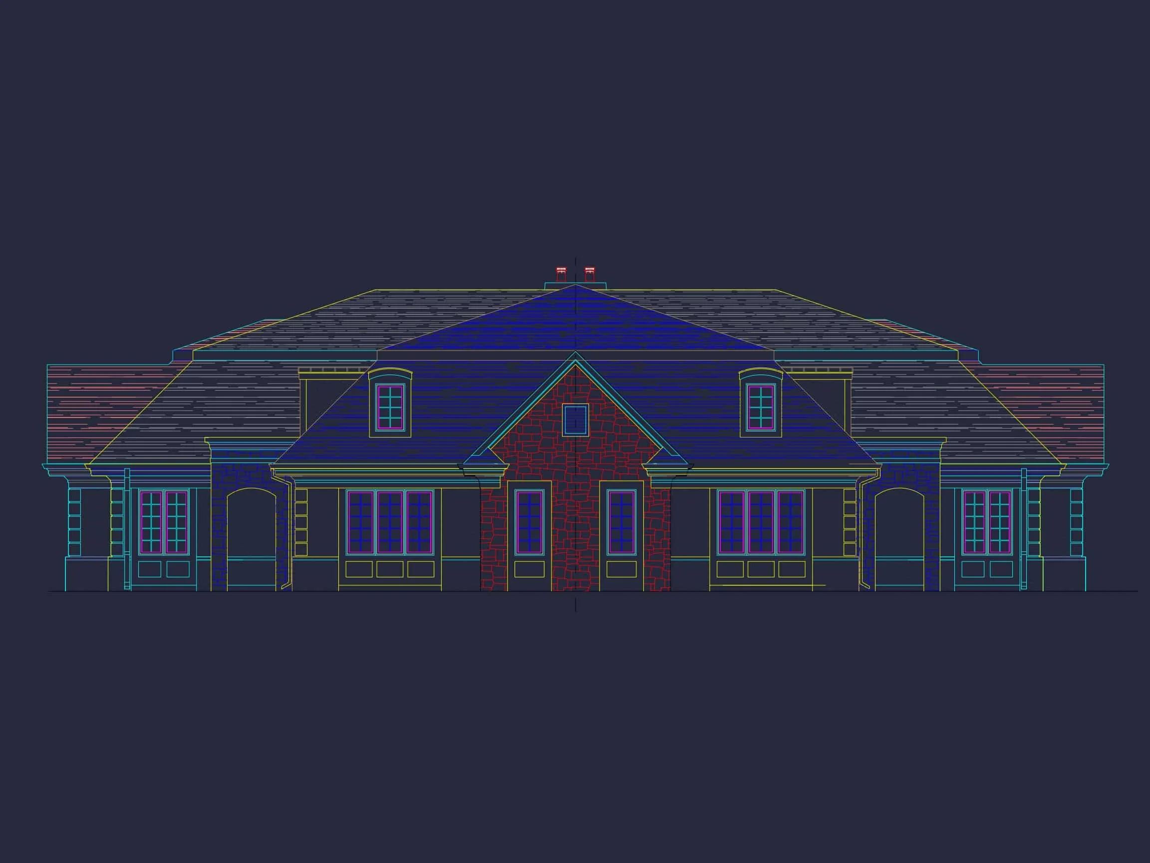 Stunning Duplex house Plan with CAD and Architecture Designs