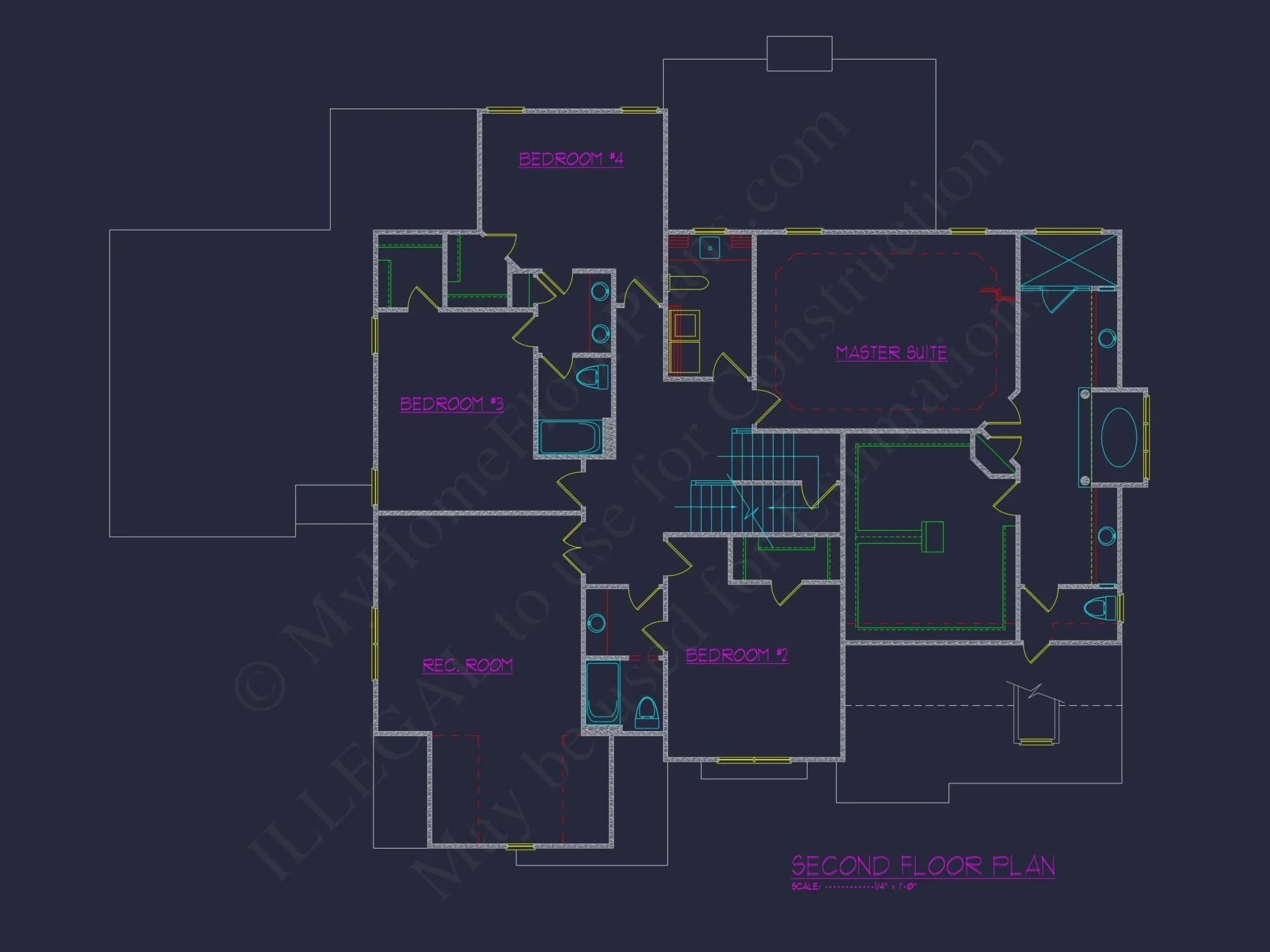 Elegant house Floor Plan Featuring 3D CAD Architecture Designs