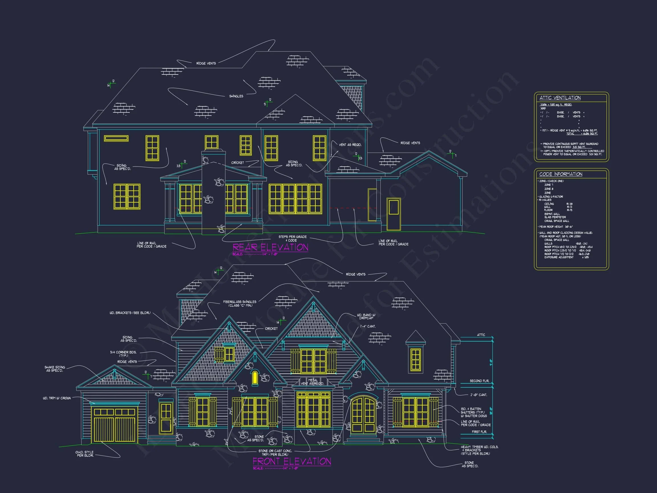 Elegant house Floor Plan Featuring 3D CAD Architecture Designs